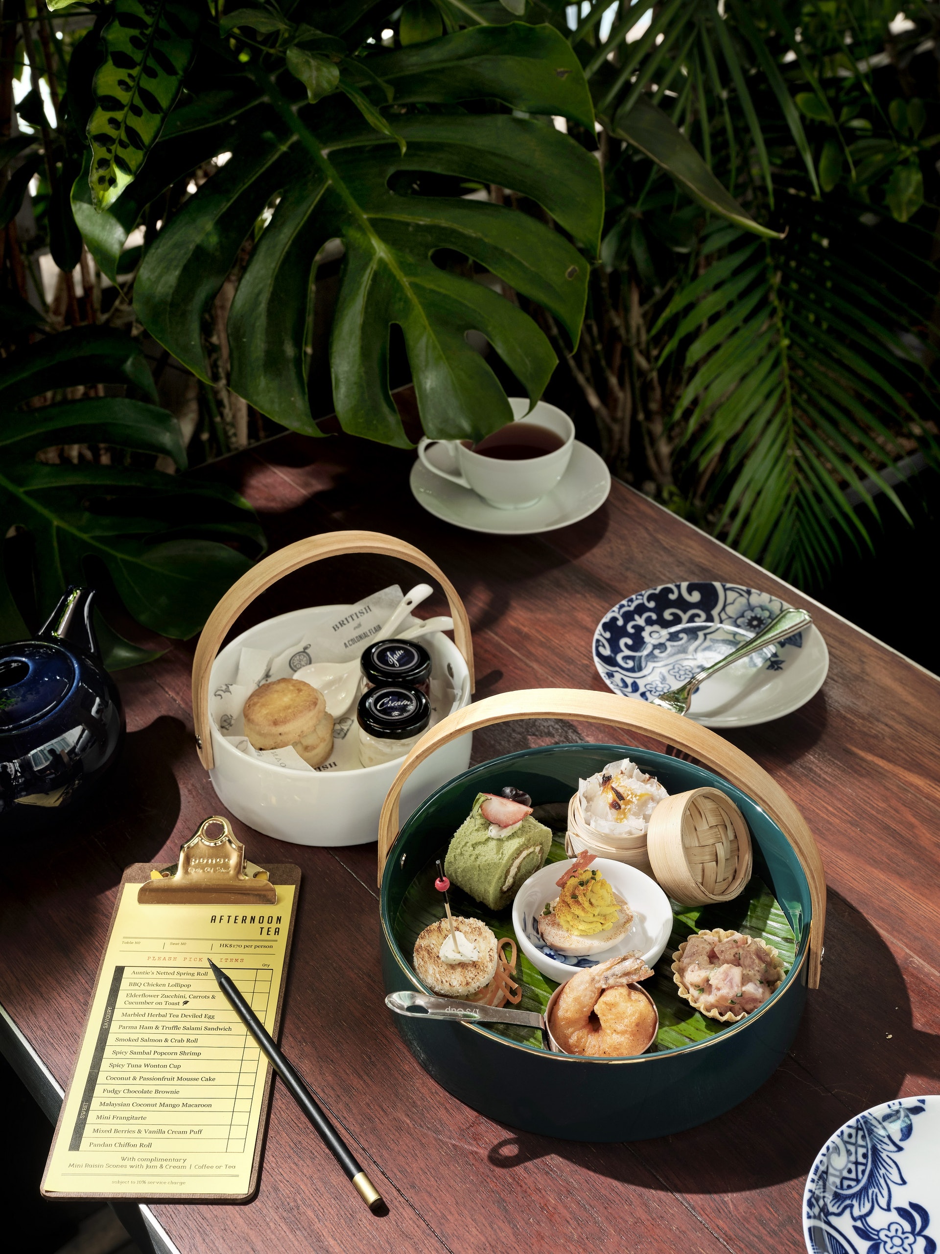 除了鹹點之外,也有供應英式鬆餅。(The Envoy提供相片) 除了鹹點之外,也有供應英式鬆餅。(The Envoy提供相片)