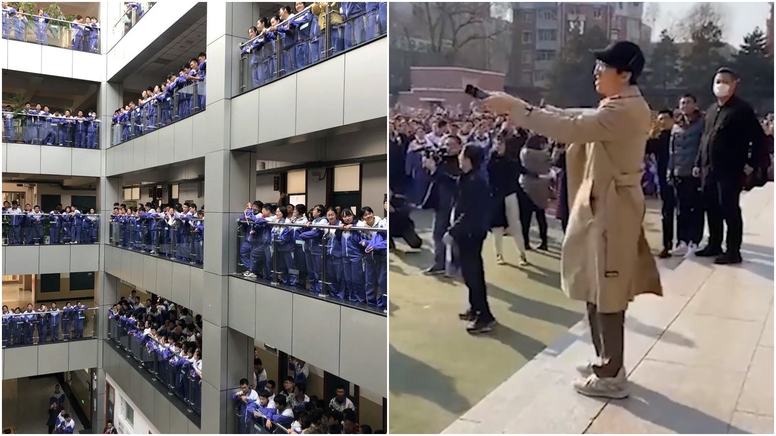 雙11｜林志炫現身長春履「十年之約」　與中學生合唱《單身情歌》
