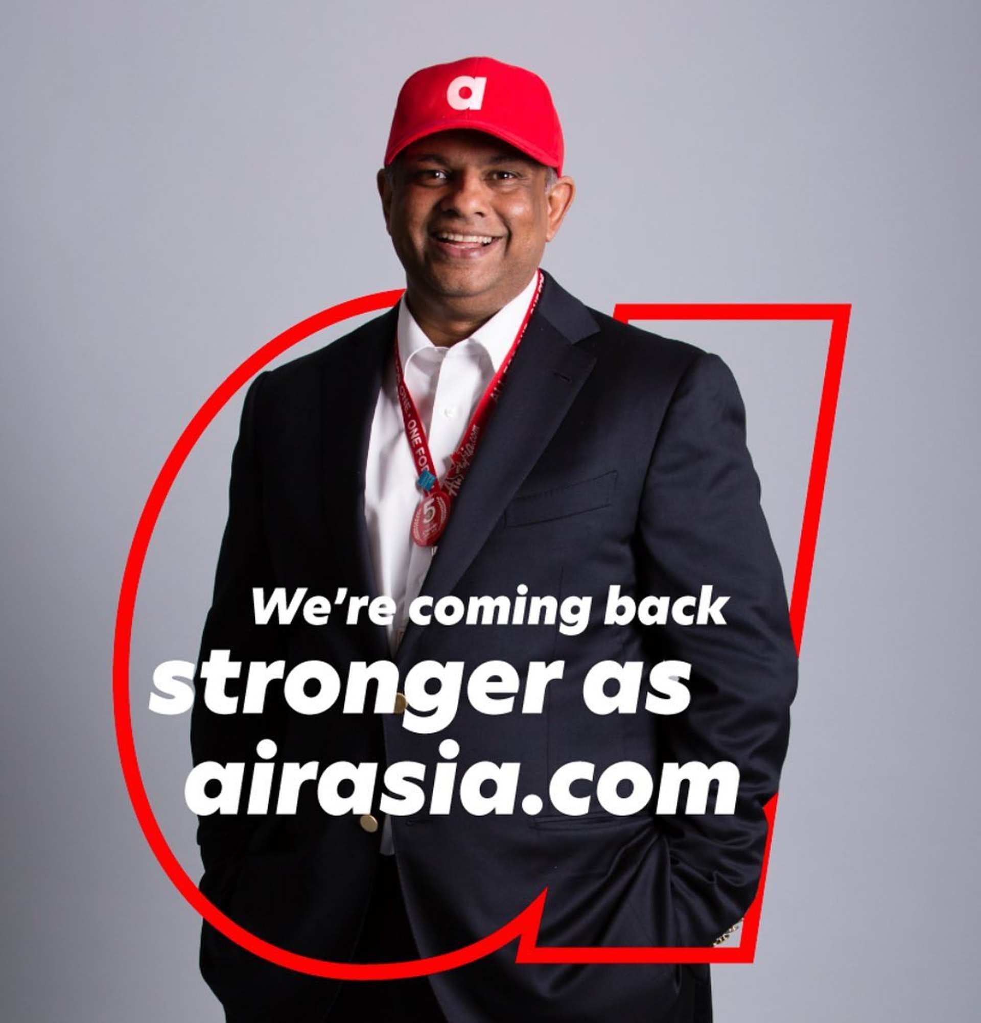 費南德斯(Tony Fernandes)是亞洲航空公司行政總裁。(IG@tonyfernandes) 費南德斯(Tony Fernandes)是亞洲航空公司行政總裁。(IG@tonyfernandes)