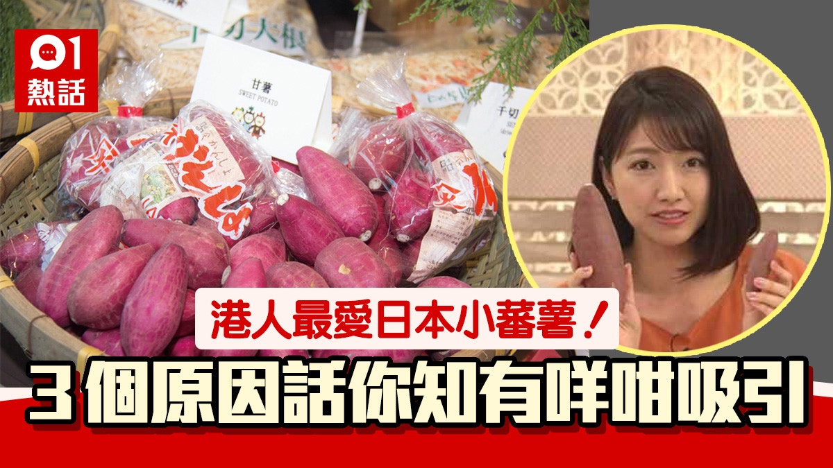 日系冷知識 3個原因小蕃薯成香港人氣食物日本農產商賺多13倍 香港01 熱爆話題