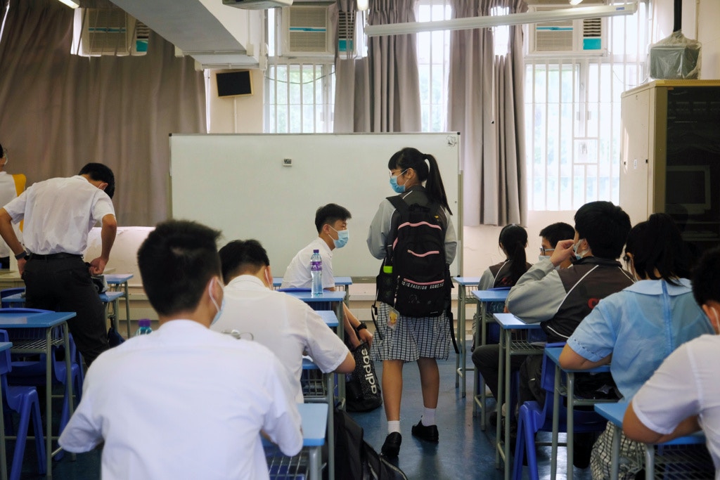 教育局2月5日舉辦首場「優化高中四個核心科目簡介會」，向學校解釋改善4個核心科的改善方案。若方案最終獲接納，新安排最快在2021/22學年的中四級實施，即2024年文憑試生效。（資料圖片）