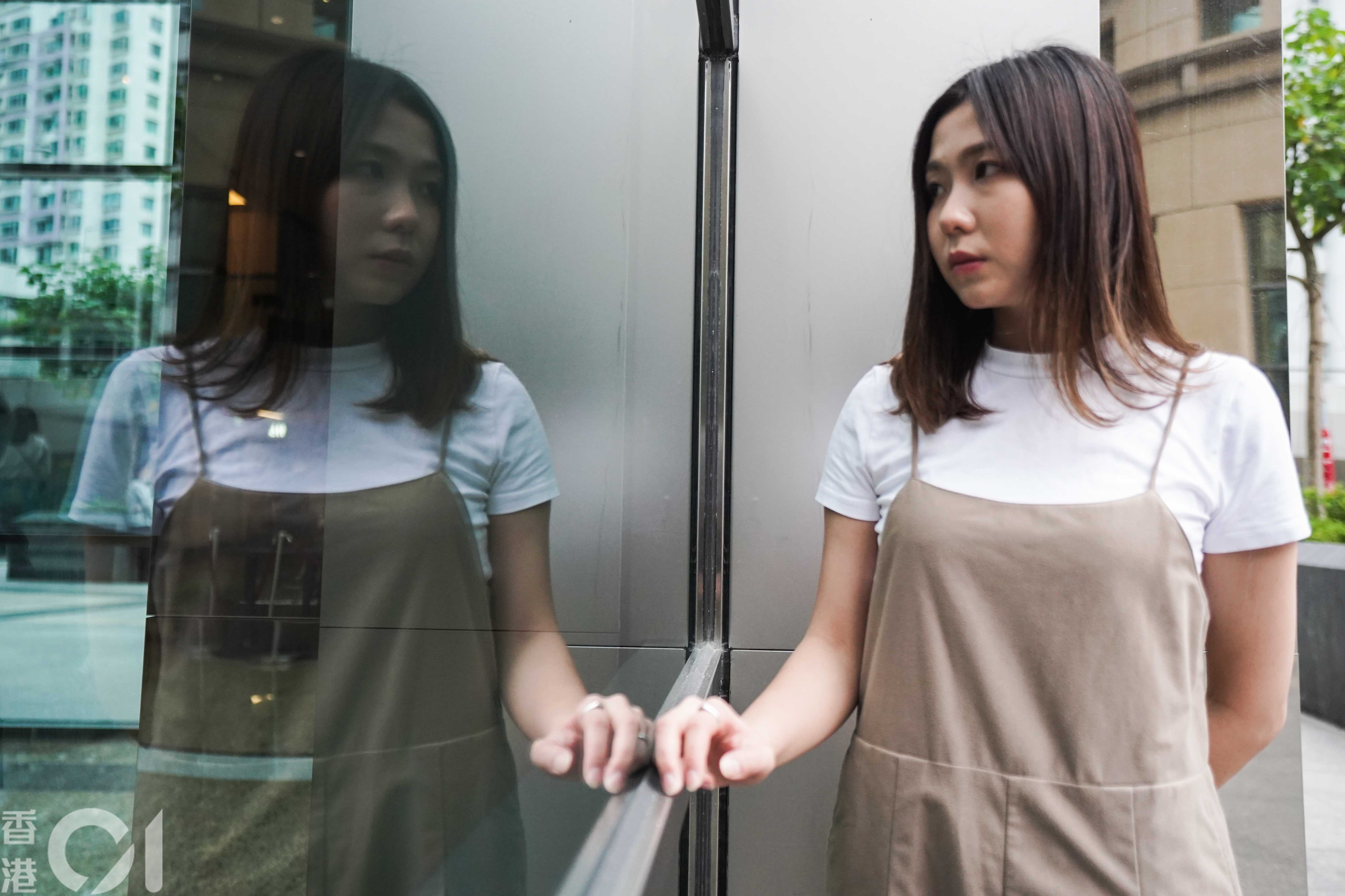 她笑說愛美只是因為愛鏡子裡精神的自己，而運動就是最好的化妝品。（張倩儀攝）