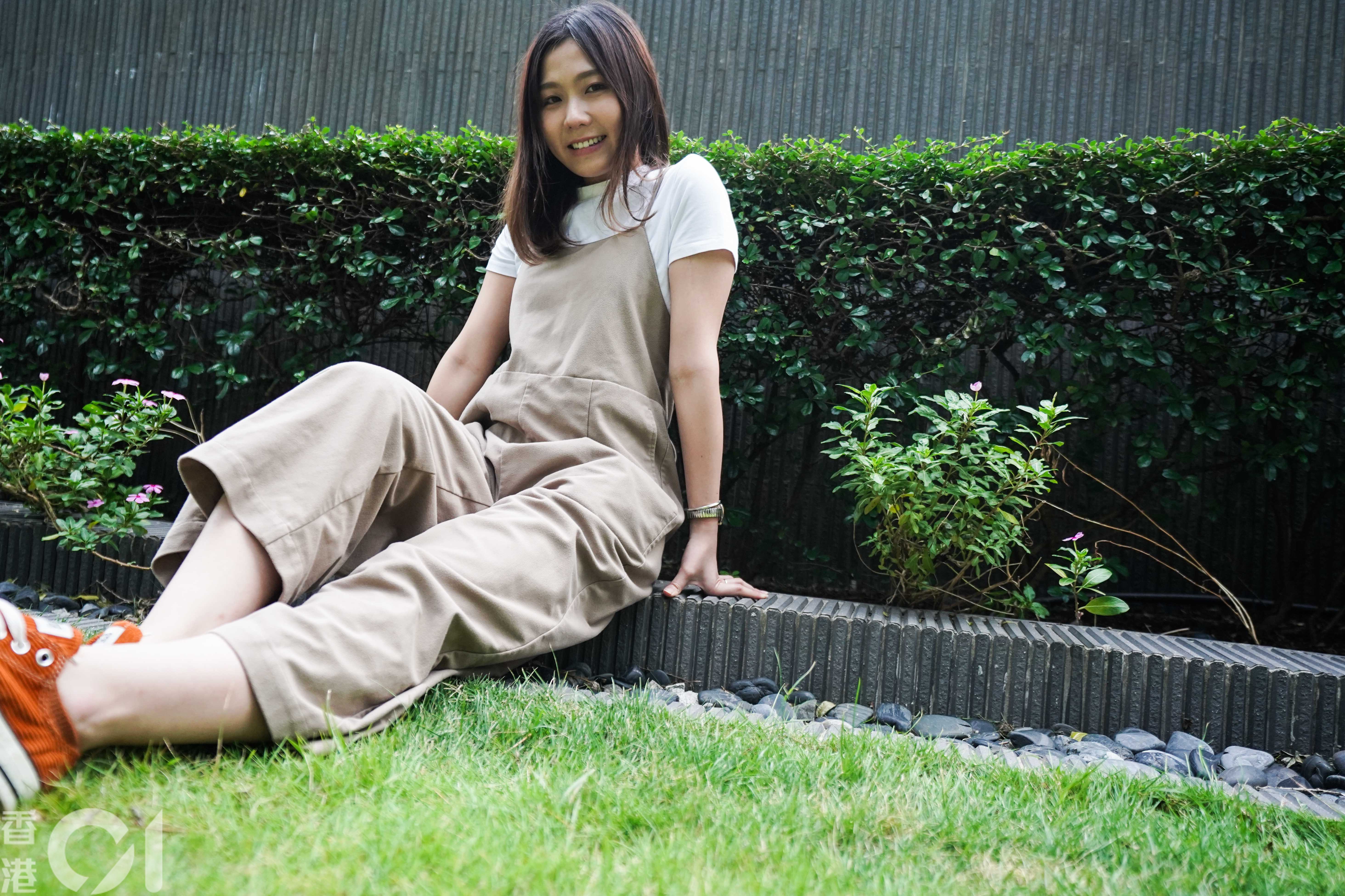 芷煖的樂觀，抱住只要活著就會充滿希望的心態，讓所有事都變得簡單得多。（張倩儀攝）