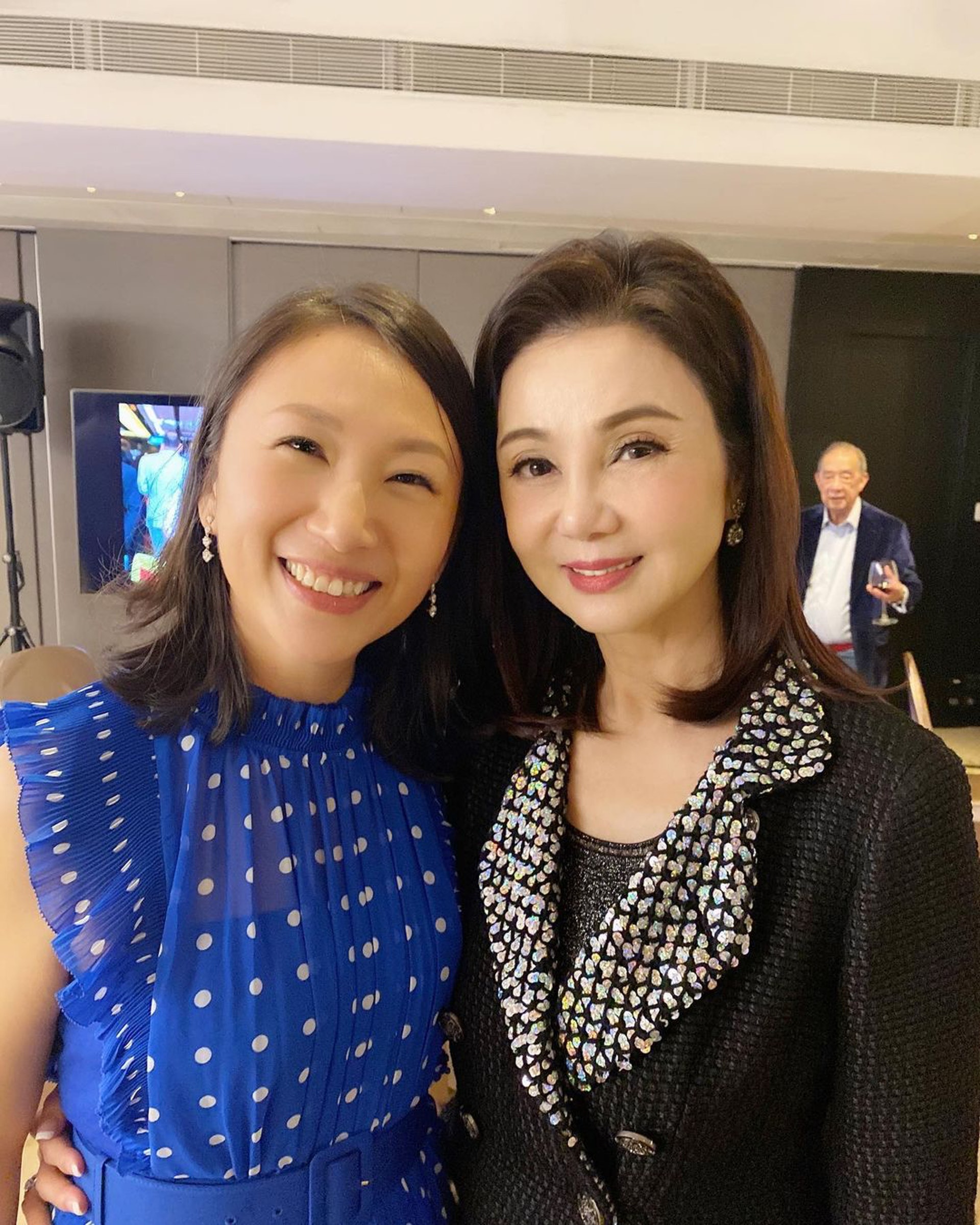 承認確診的麗新發展主席林建岳前妻謝玲玲。(IG:@hlingling) 承認確診的麗新發展主席林建岳前妻謝玲玲。(IG:@hlingling)
