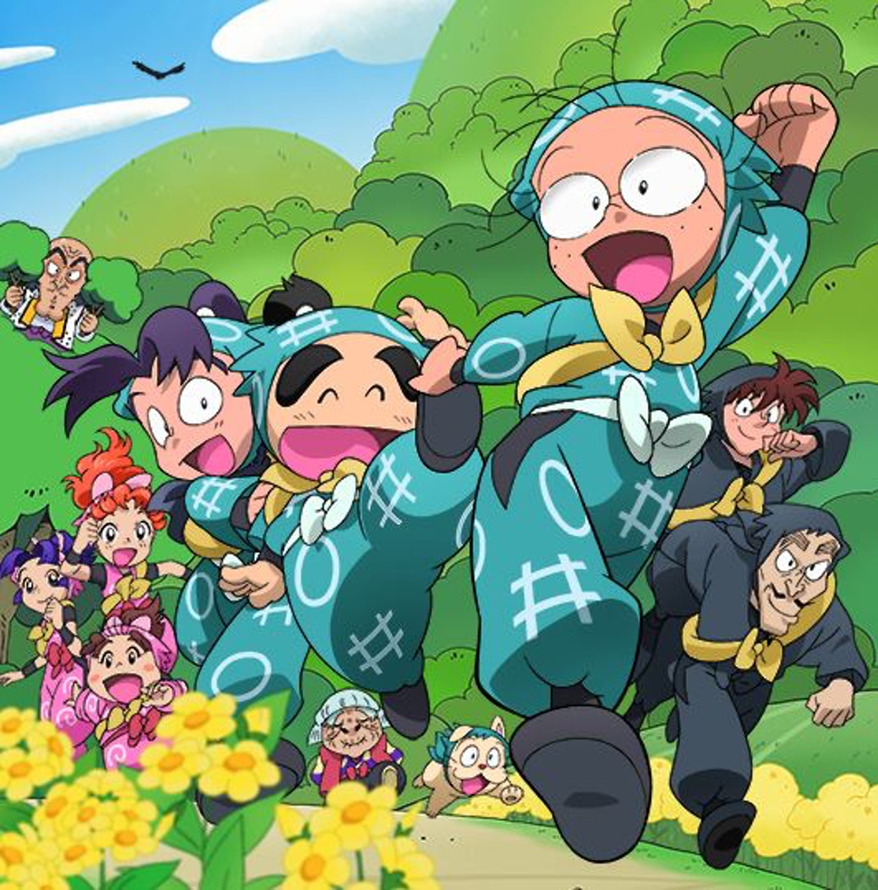 NO. 10 落第忍者亂太郎:喜愛漫畫的人一定都知道!以忍者為主題的喜劇故事,後來又製作成動畫後叫做《忍者亂太郎》,是許多七、八年級的共同回憶。(《忍者亂太郎》官網圖片) NO. 10 落第忍者亂太郎:喜愛漫畫的人一定都知道!以忍者為主題的喜劇故事,後來又製作成動畫後叫做《忍者亂太郎》,是許多七、八年級的共同回憶。(《忍者亂太郎》官網圖片)