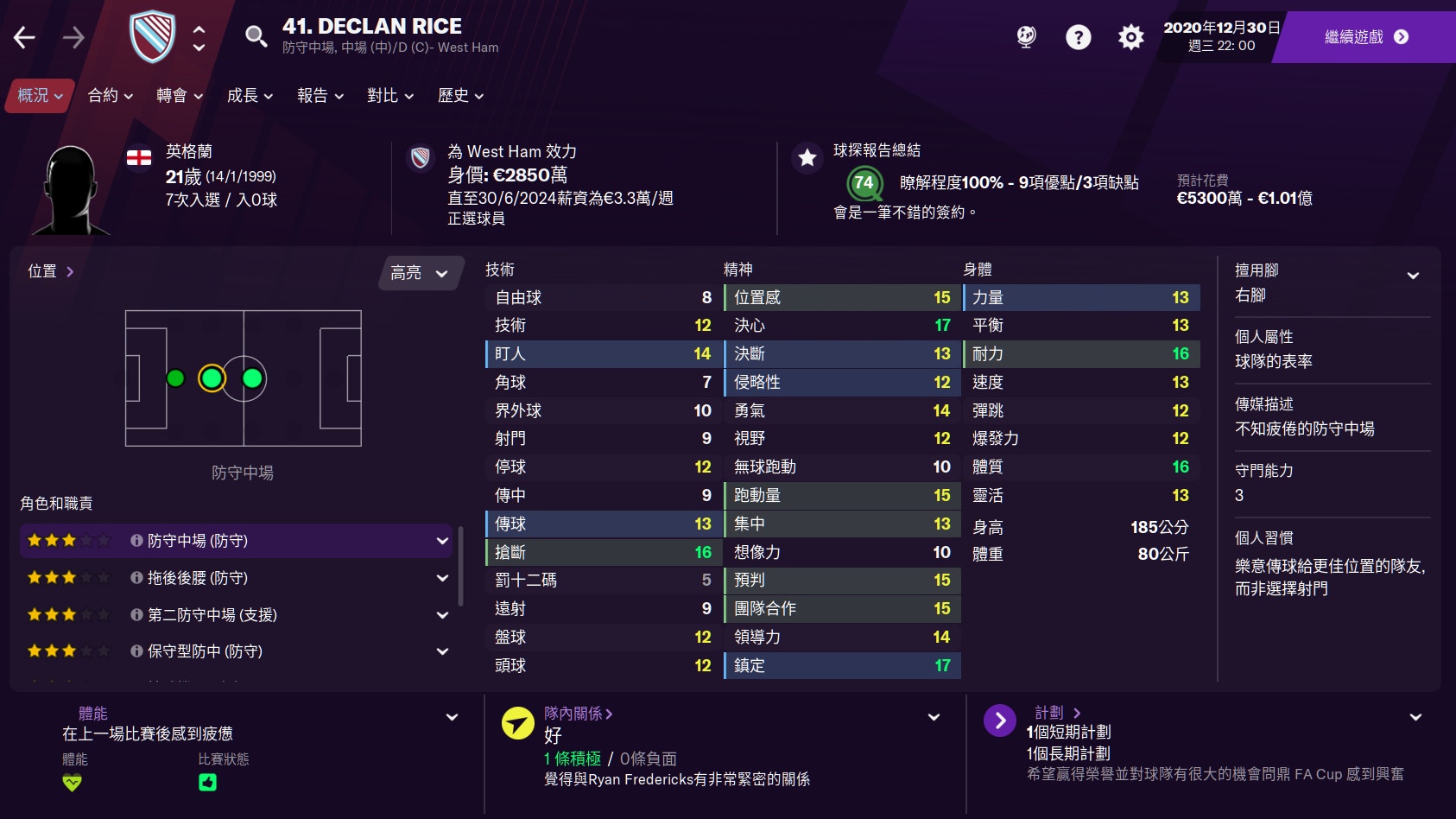 Fm21攻略 Football Manager 21 300名高潛質wonderkids