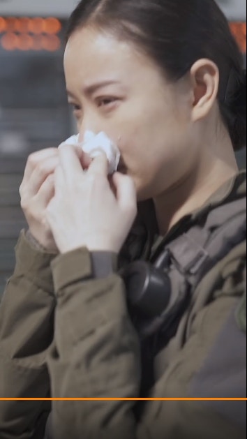 （微博＠《拆彈專家2》拍攝花絮截圖）