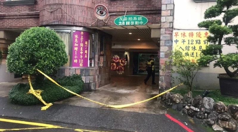 吳女在旅館內勒斃小姊弟。（聯合新聞網）