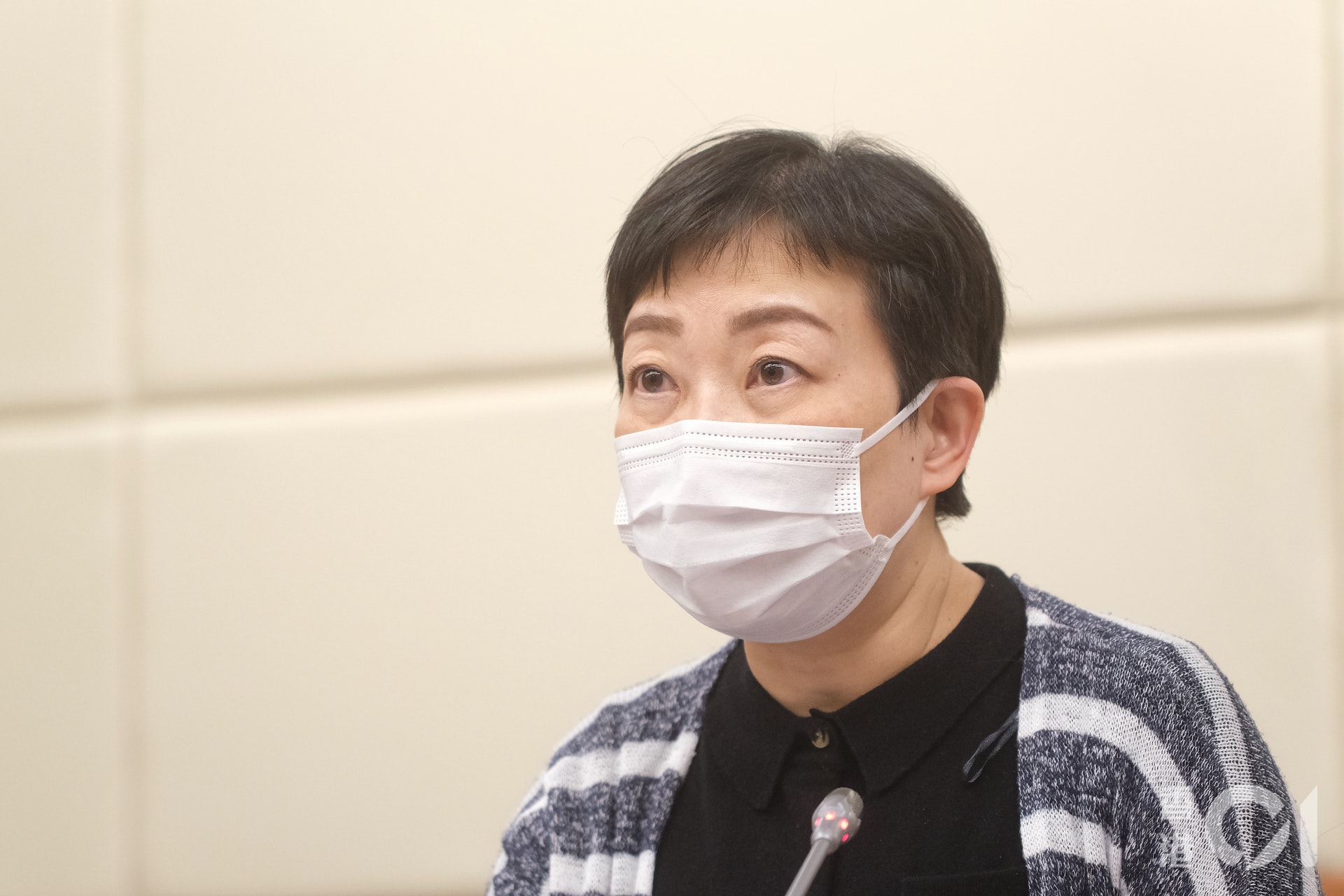 消息指，張竹君醫生的丈夫在12月6日因腦癌辭世。(羅君豪攝)