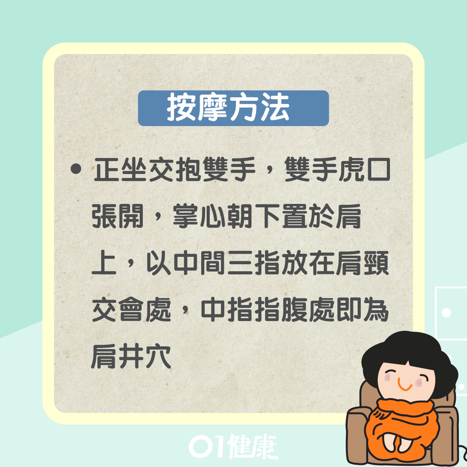 肩井穴(01製圖) 肩井穴(01製圖)