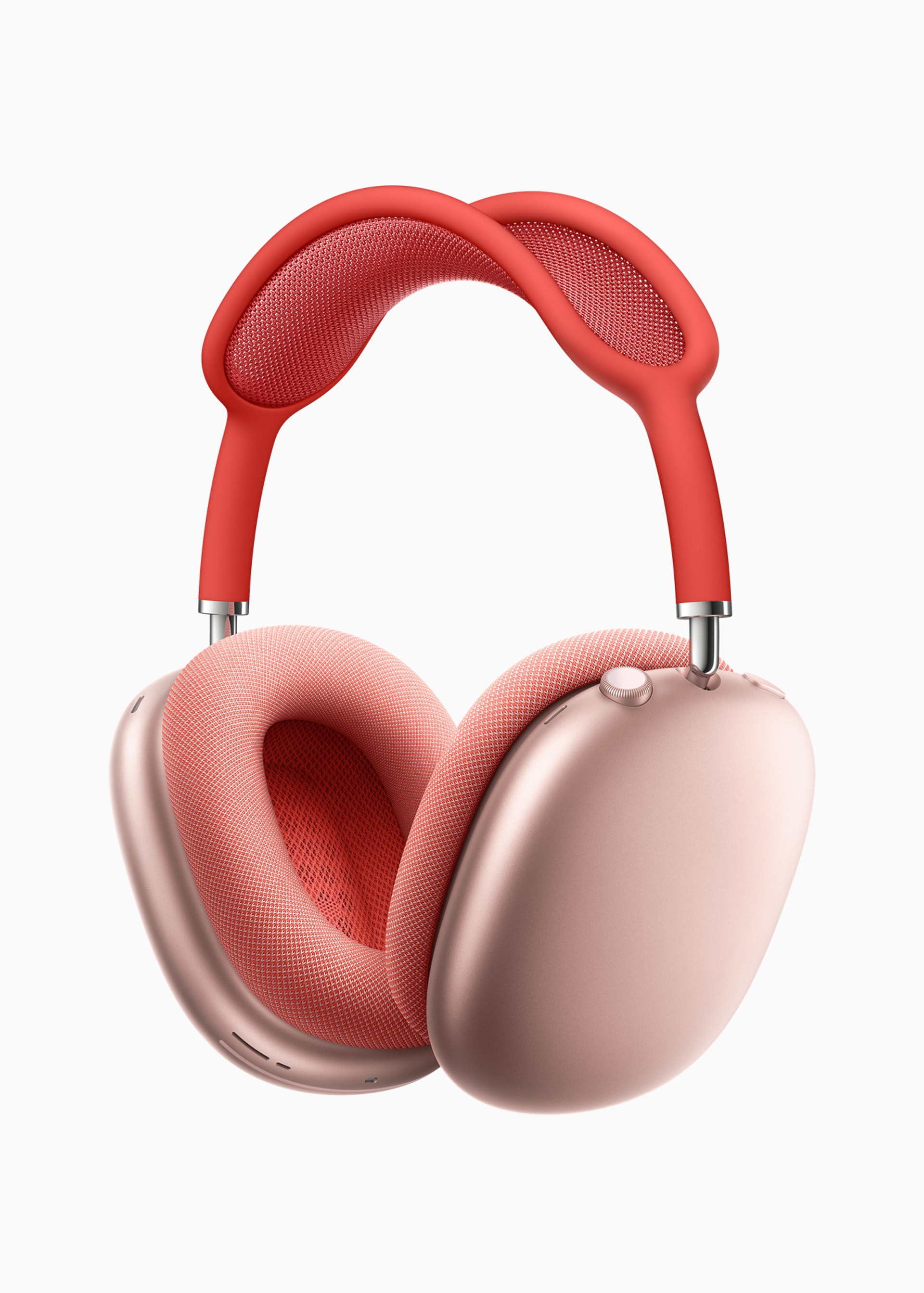 AirPods Max 擁有透氣的網狀織面,據說可以分散重量以降低頭部壓力。(圖 Apple) AirPods Max 擁有透氣的網狀織面,據說可以分散重量以降低頭部壓力。(圖 Apple)