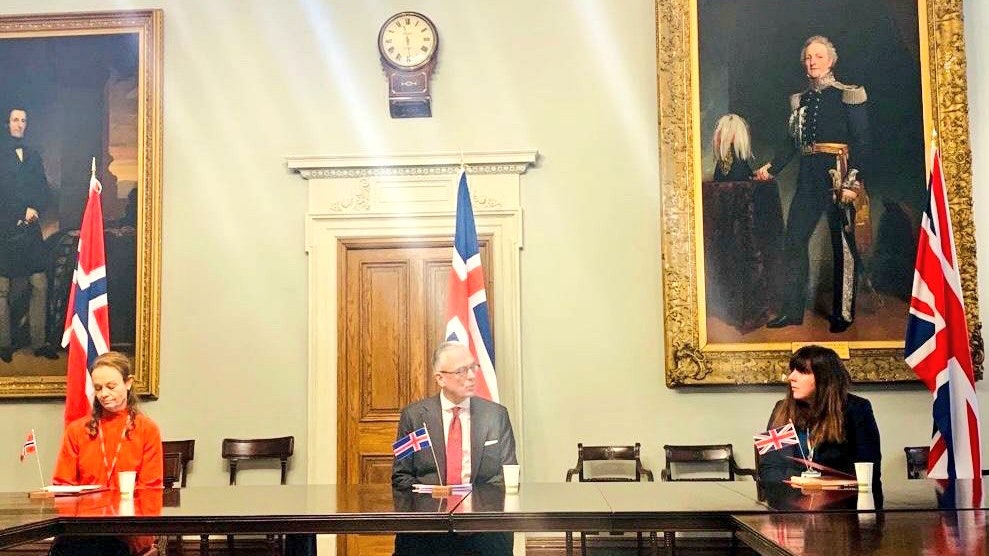 【英國脫歐】英國與挪威和冰島簽署貿易協議 【英國脫歐】英國與挪威和冰島簽署貿易協議