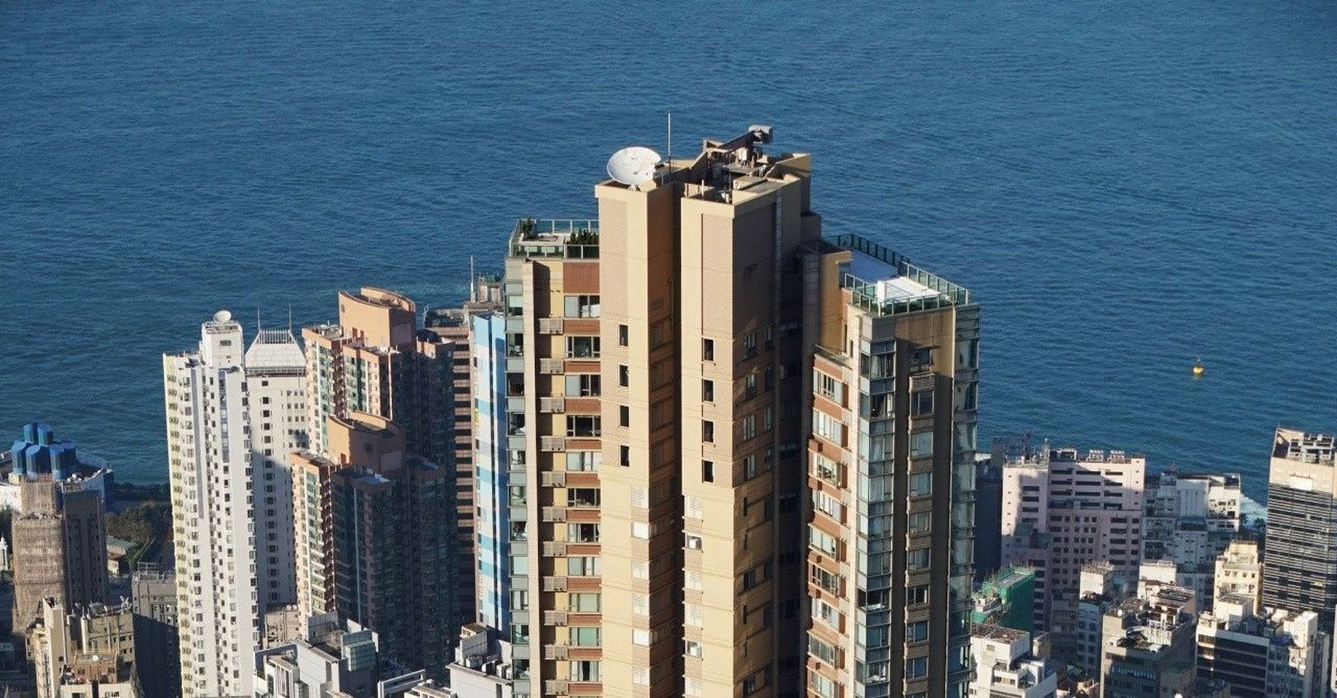 西半山天匯曾有「亞洲樓王」之稱。(資料圖片) 西半山天匯曾有「亞洲樓王」之稱。(資料圖片)