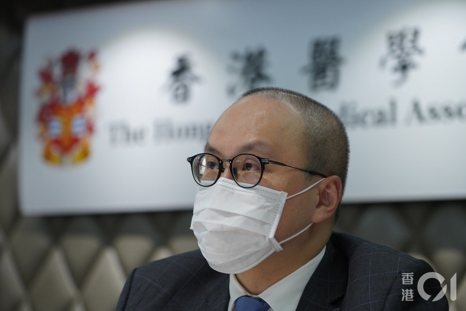 醫學會傳染病顧問委員會聯席主席曾祈殷指，(資料圖片)
