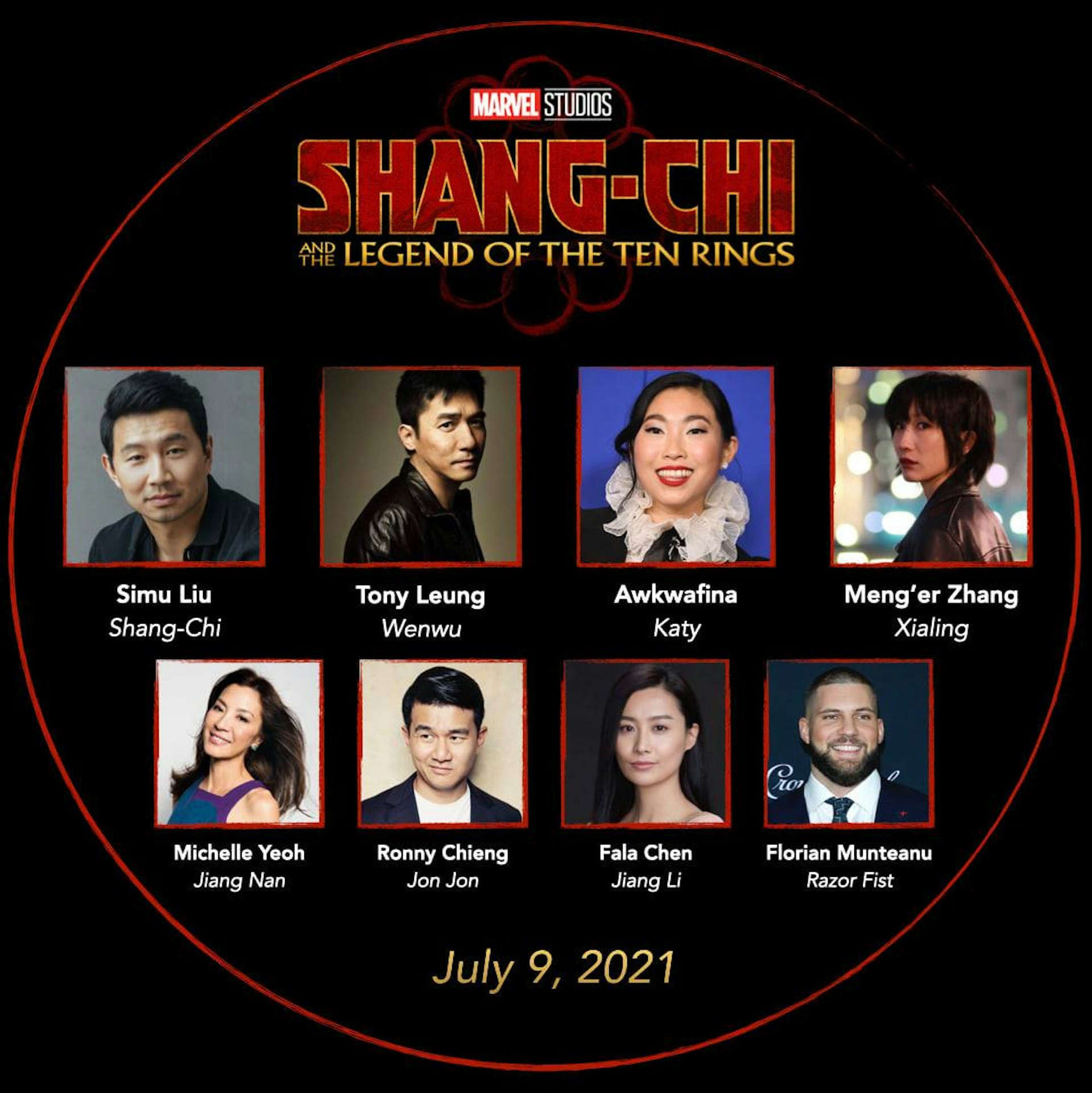 電影《上氣》正式公布主演名單，大家唔使估估下。(IG@Marvel Studios)