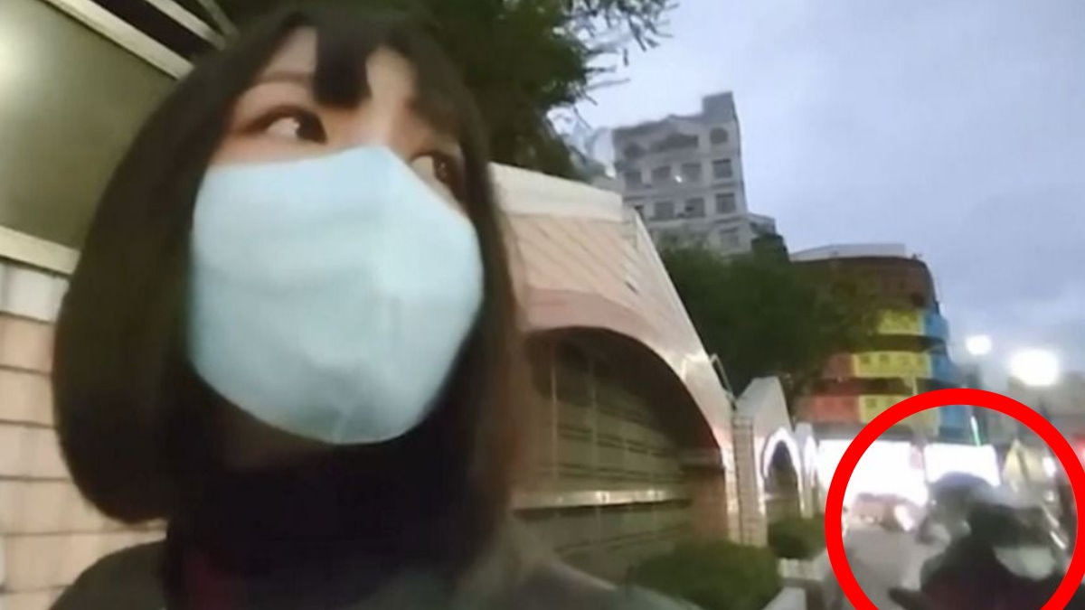 台美少女網紅「啊乓」街頭拍攝時被搶劫　案發過程粉絲眼前全直播
