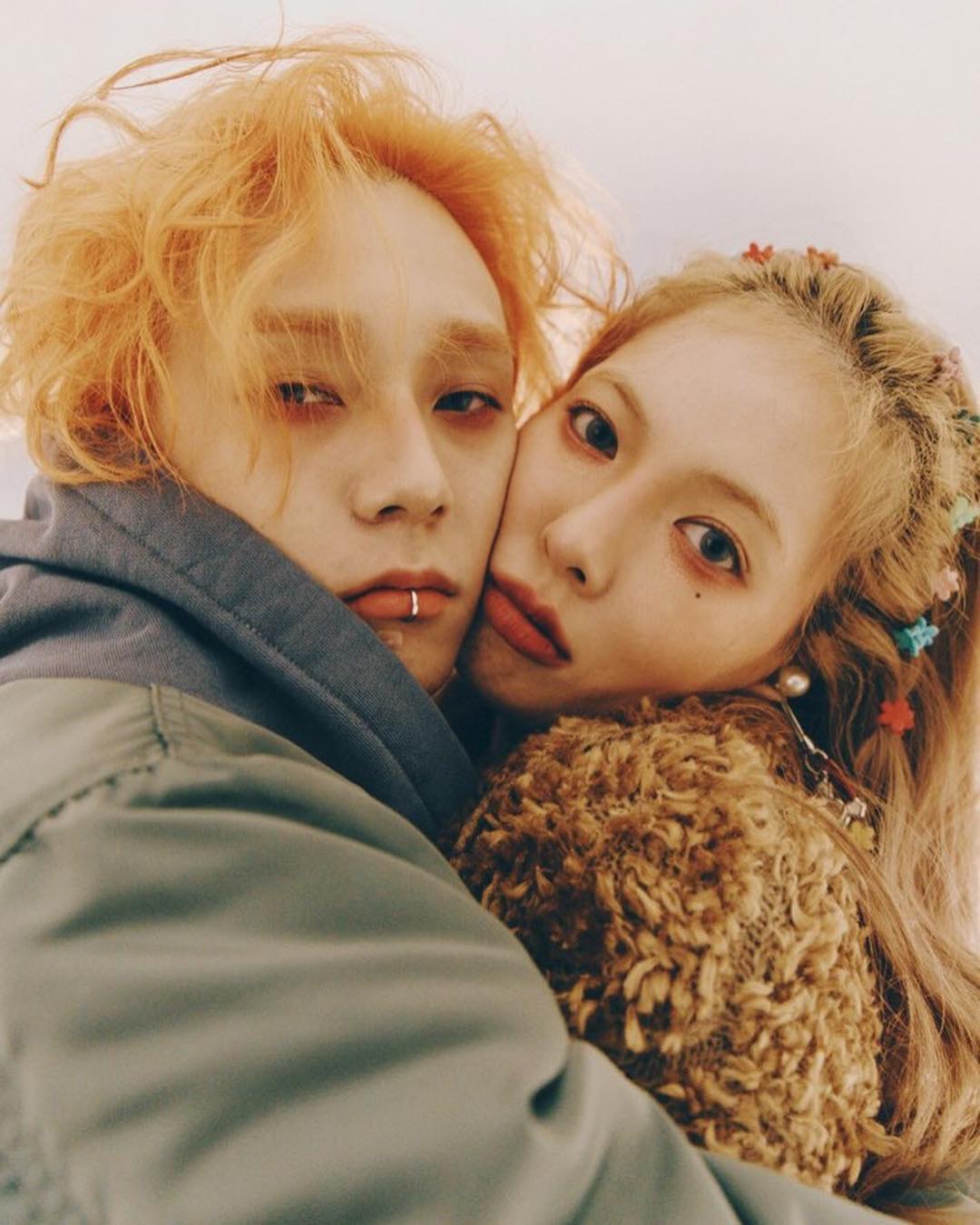 泫雅與E'Dawn仍然愛得纏綿。（IG@hyunah_aa）