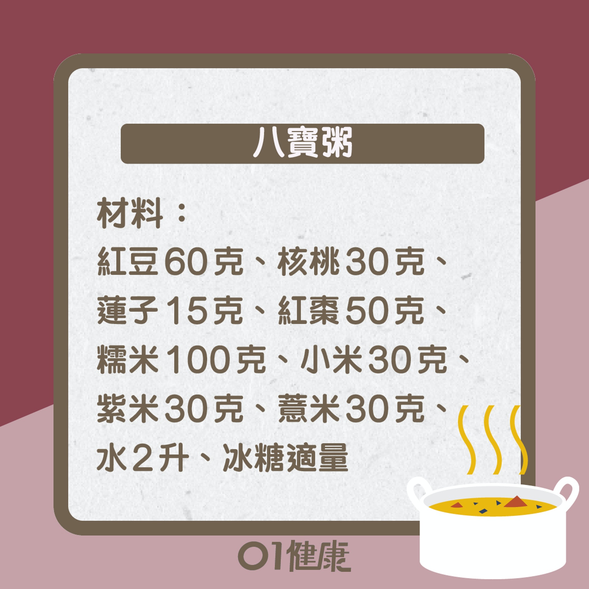 八寶粥知多啲（01製圖）