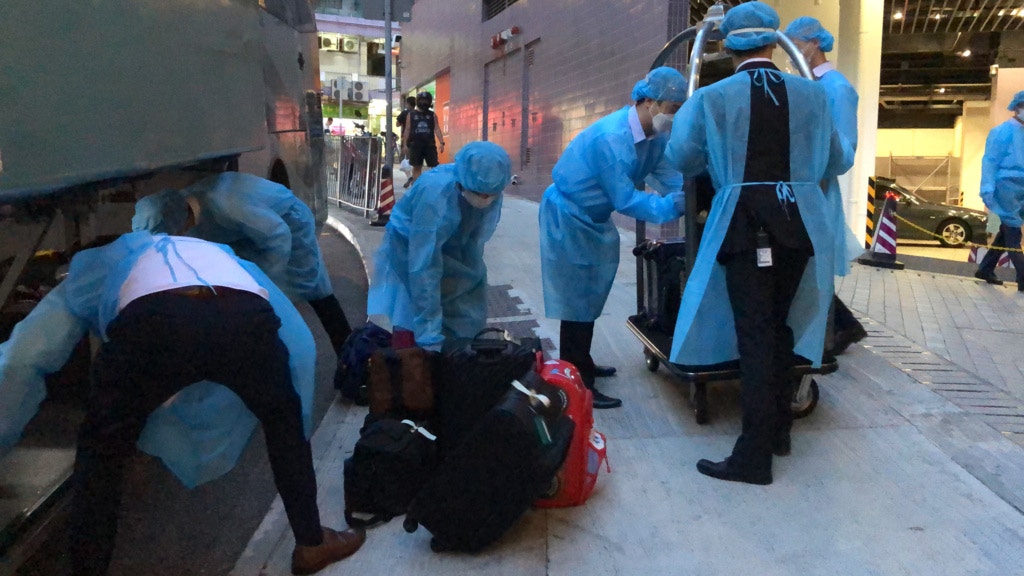 衞生署指，過去24小時已安排超過480名密切接觸者送往檢疫中心。（資料圖片）