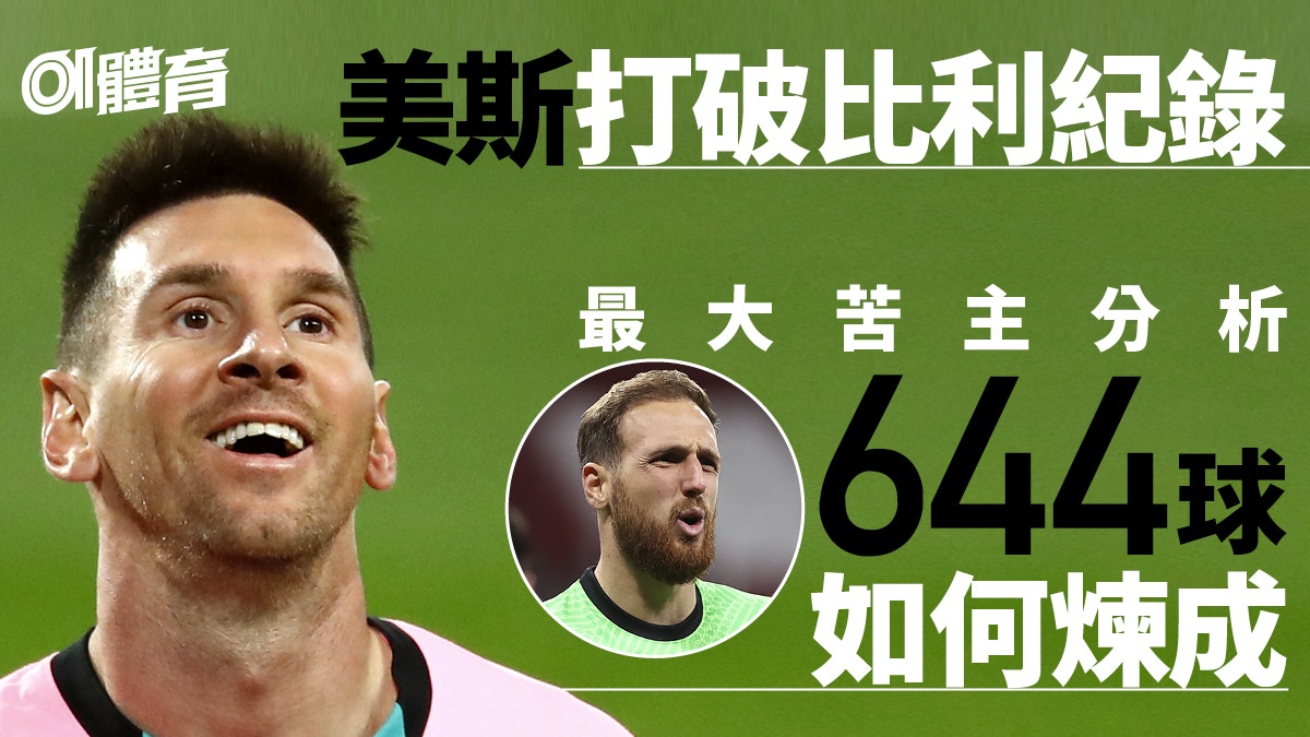 【西甲】美斯打破比利入球紀錄　最佳門將解釋他為何難以抵擋