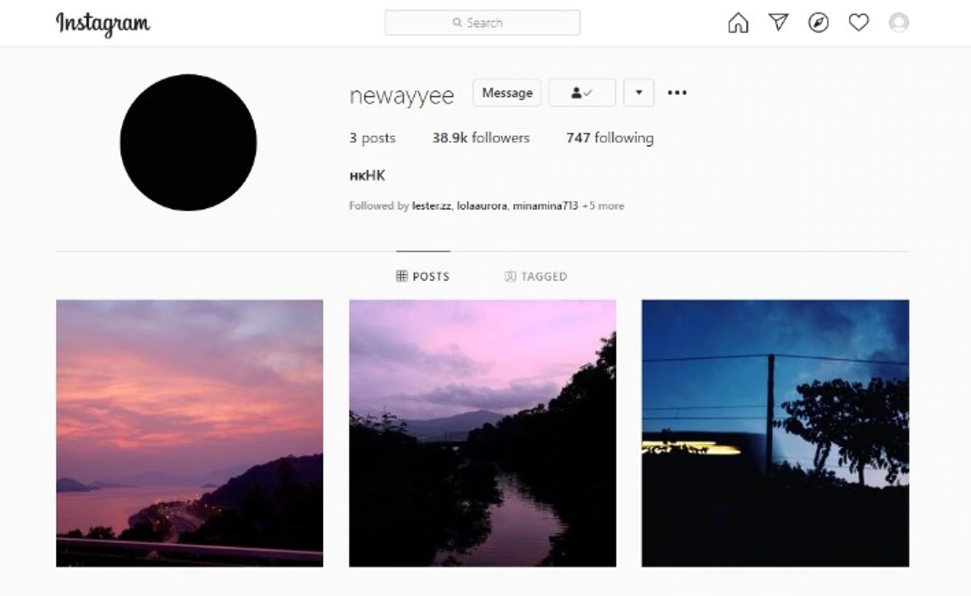 廖慧儀早前被發現大清洗Instagram。(IG@newayyee) 廖慧儀早前被發現大清洗Instagram。(IG@newayyee)