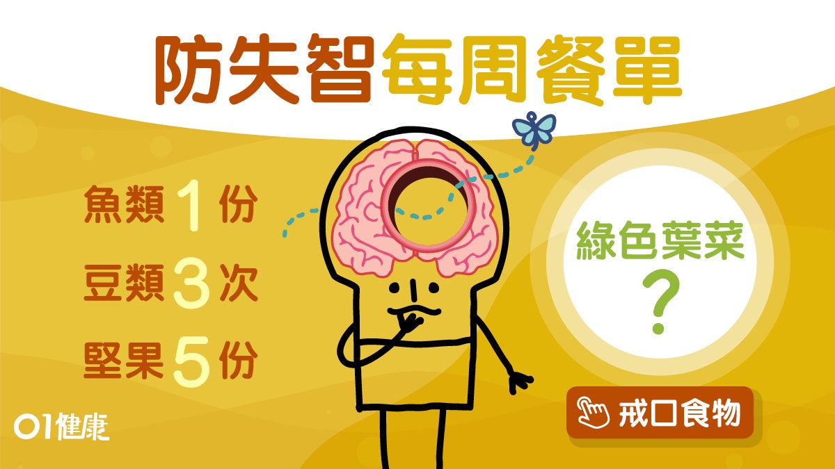 失智症|抗發炎延緩認知力退化 防失智餐單15大要訣吃魚記性好 失智症|抗發炎延緩認知力退化 防失智餐單15大要訣吃魚記性好