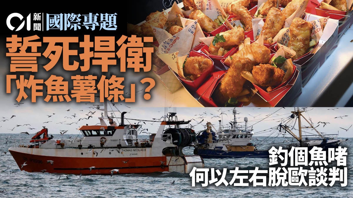 【英國脫歐】誓死捍衛「炸魚薯條」？　漁權何以成脫歐關鍵