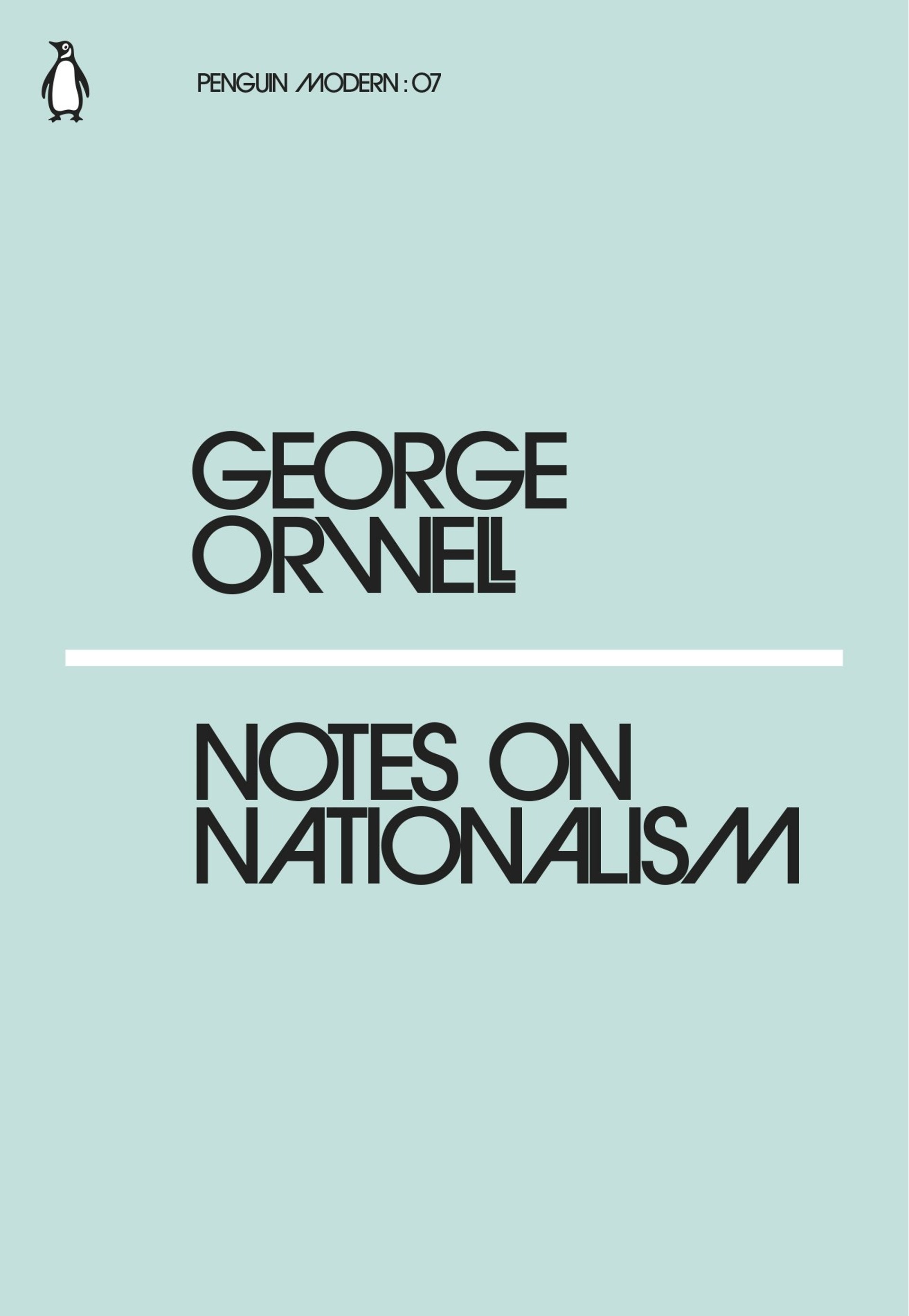 奥威尔〈论民族主义〉（Notes on Nationalism）（Penguin Books）