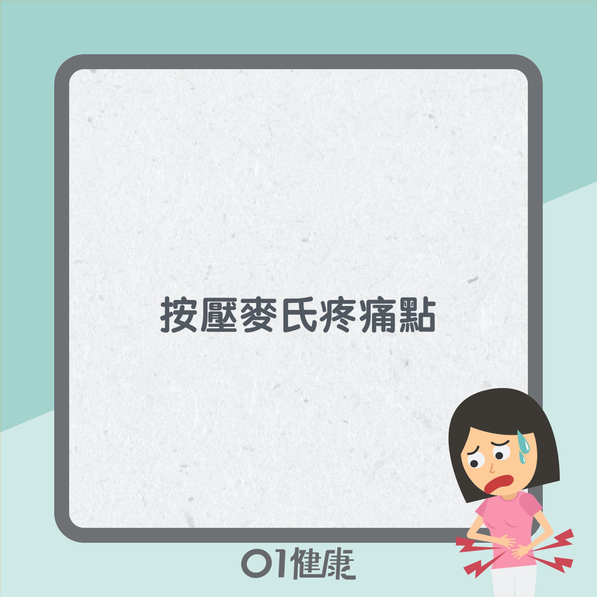 點知係闌尾炎?(01製圖) 點知係闌尾炎?(01製圖)