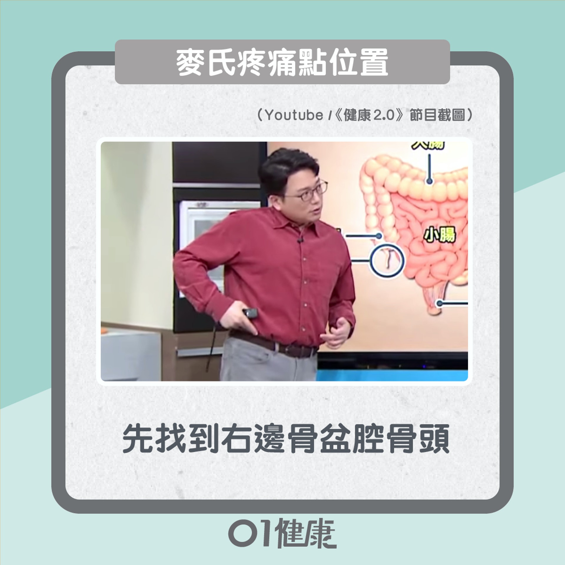 點知係闌尾炎?(01製圖) 點知係闌尾炎?(01製圖)