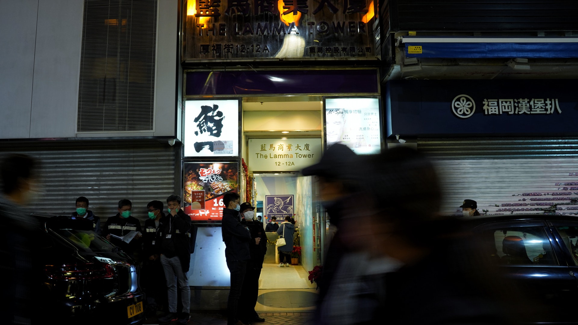 除夕夜警巡查中環尖沙咀場所蘭桂坊 諾士佛臺冷清 除夕夜警巡查中環尖沙咀場所蘭桂坊 諾士佛臺冷清