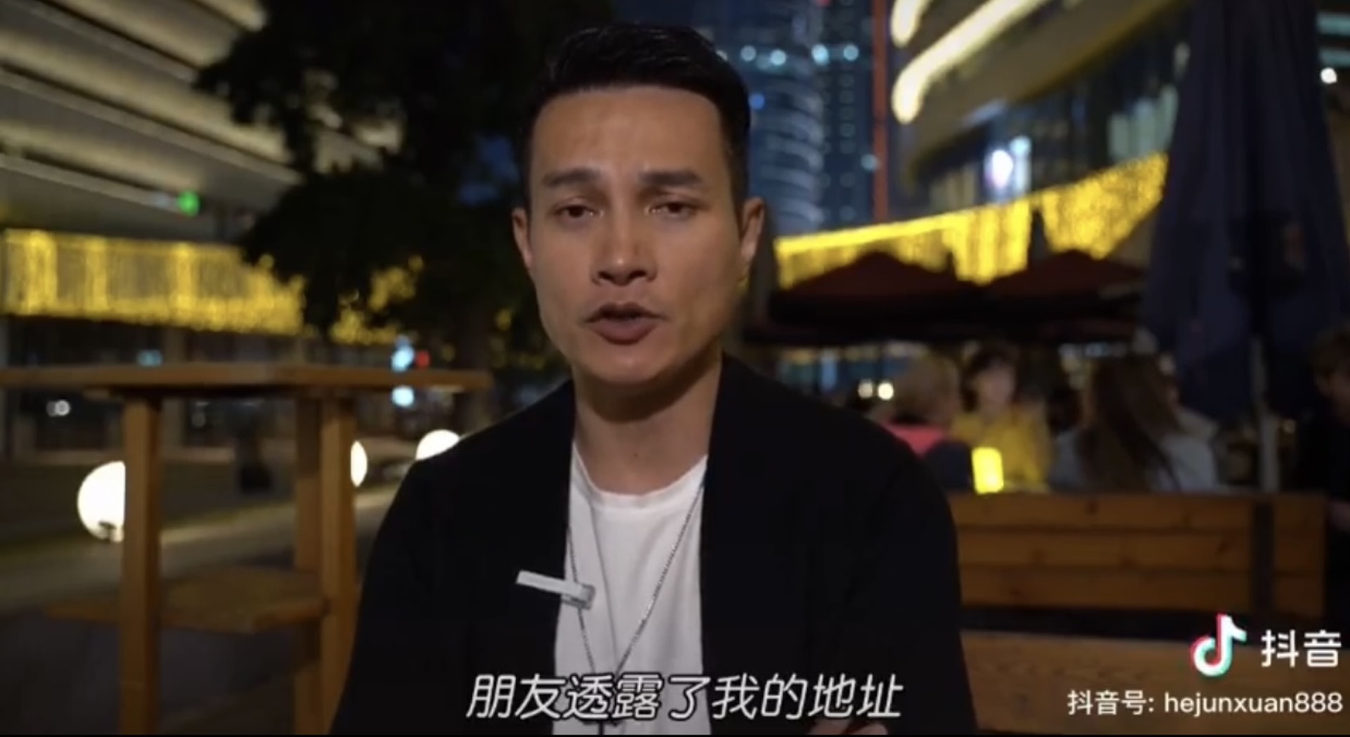 何俊軒同家人政見立場不同而關係撕裂。(抖音截圖) 何俊軒同家人政見立場不同而關係撕裂。(抖音截圖)