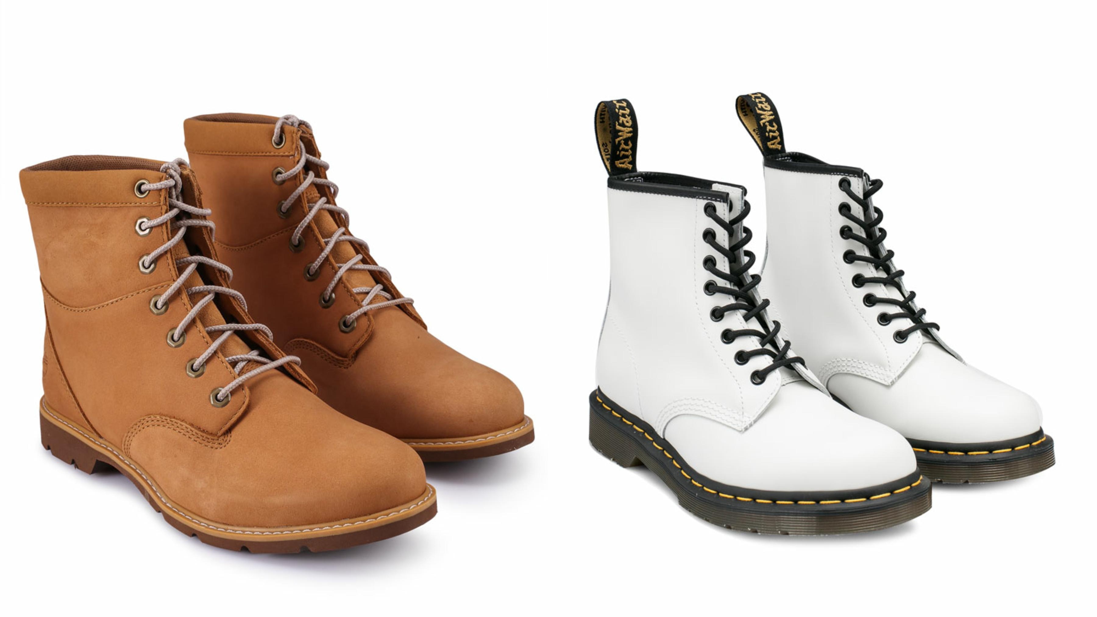 Dr martens and outlet timberland