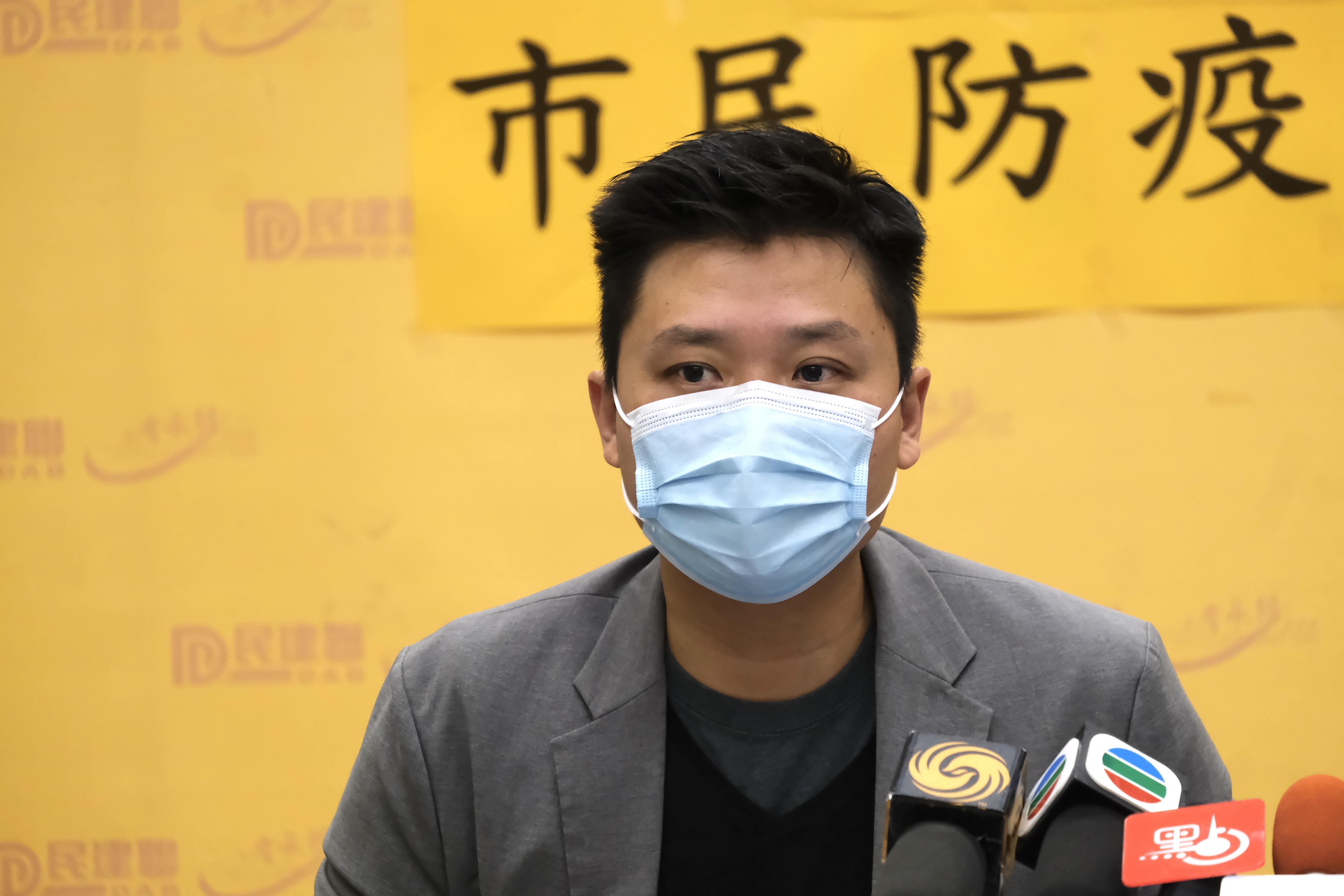 民建聯立法會議員鄭泳舜表示，現時「廟街疫區」內接受了強制檢測的市民實際上大概只佔總數的五至六成。（資料圖片／歐嘉樂攝）