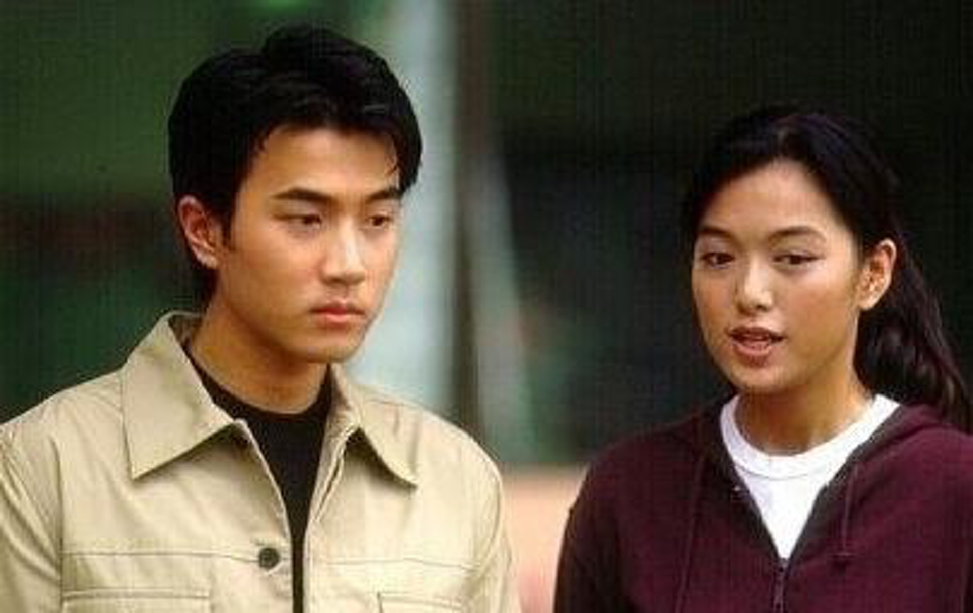 李珊珊演《撻出愛火花》(2000)。(網上圖片)