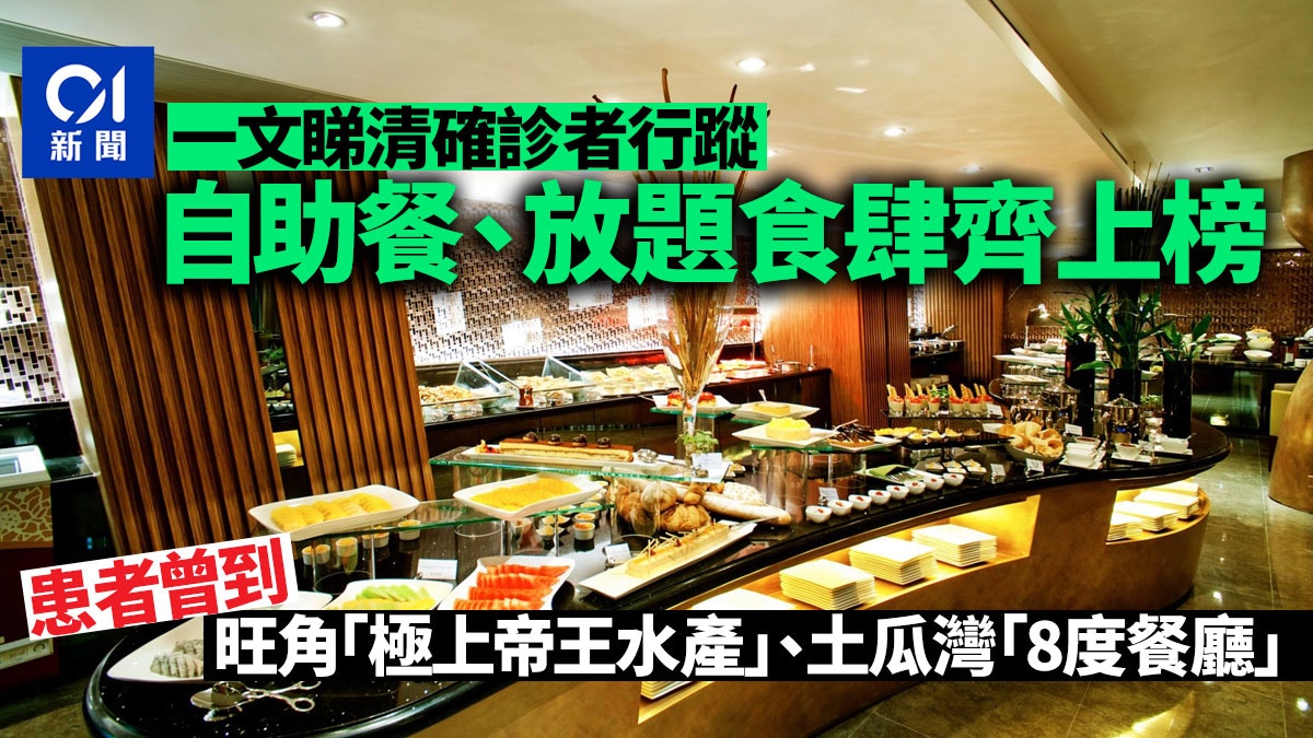 確診食肆｜增6餐廳　旺角兆萬極上帝王水產、8度海逸酒店餐廳上榜