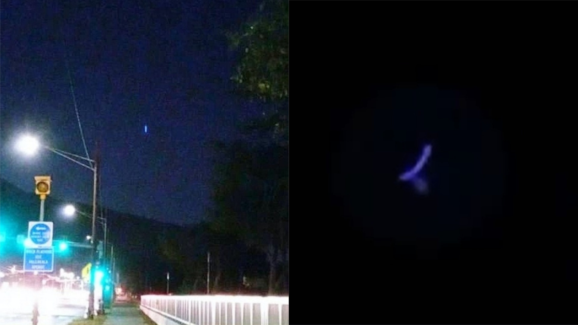 夏威夷驚現神秘「藍色UFO」 體積大速度極快 目擊者狂追5公里 夏威夷驚現神秘「藍色UFO」 體積大速度極快 目擊者狂追5公里