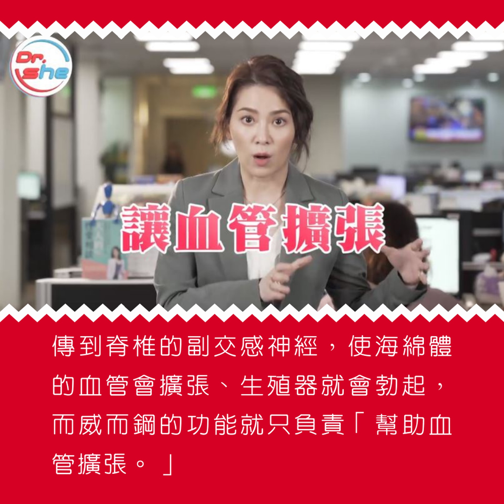 美女醫生從勃起破解偉哥迷思(01製圖/影片截圖) 美女醫生從勃起破解偉哥迷思(01製圖/影片截圖)