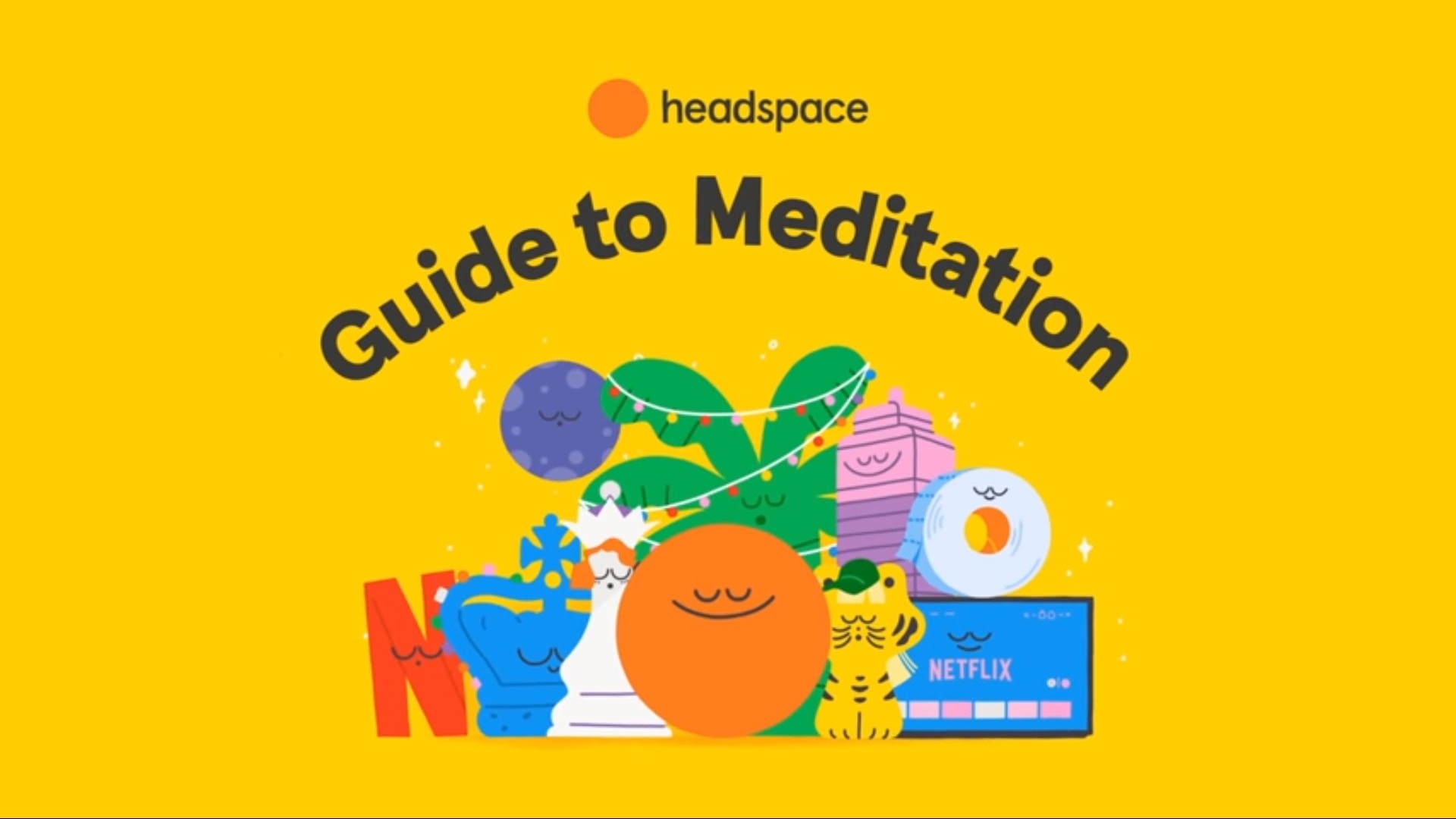 《Headspace 冥想指南》適合大家放鬆心情，以冥想去展開減壓健腦。（影片截圖）