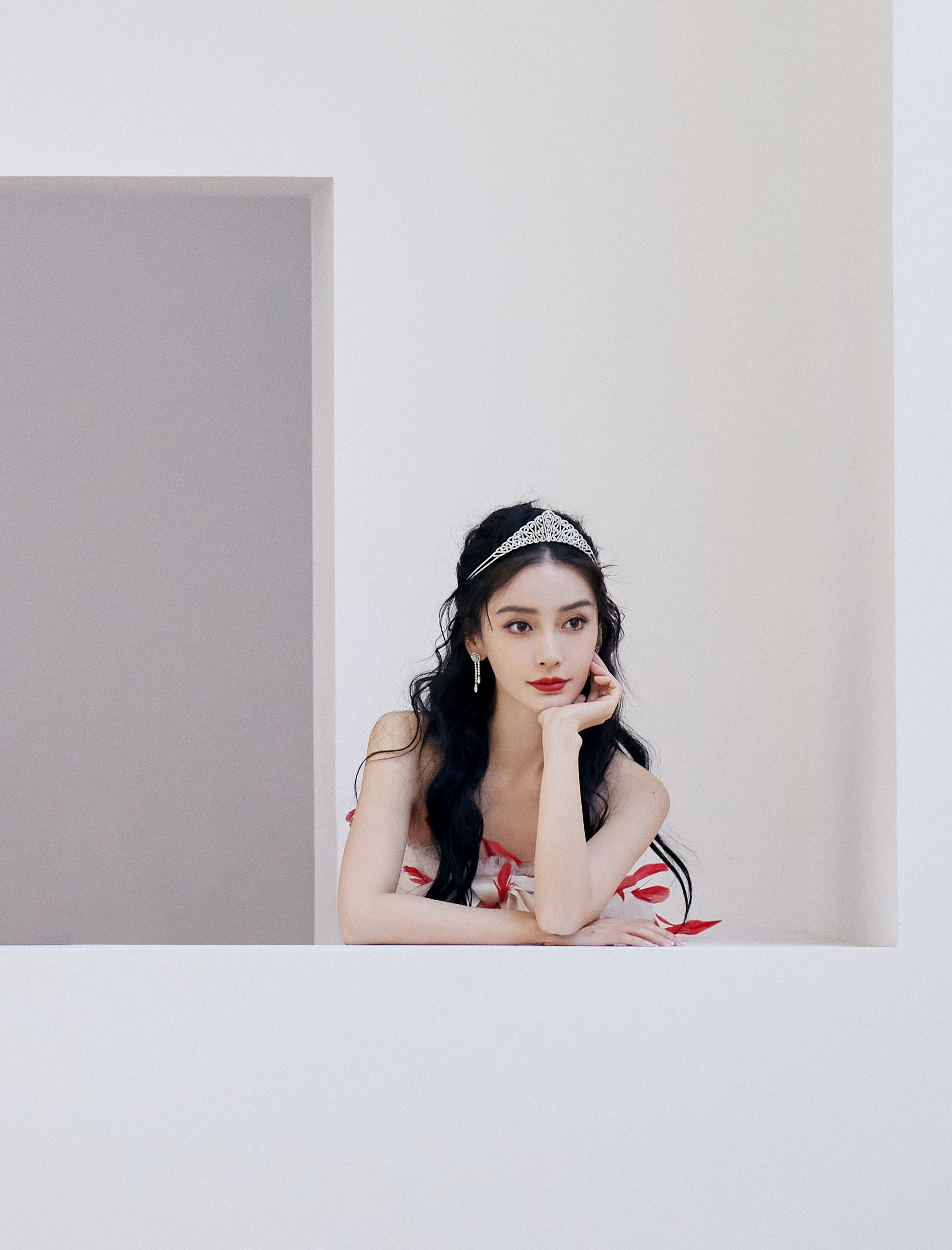 angelababy在微博貼出聲明。（楊穎工作室微博圖片）