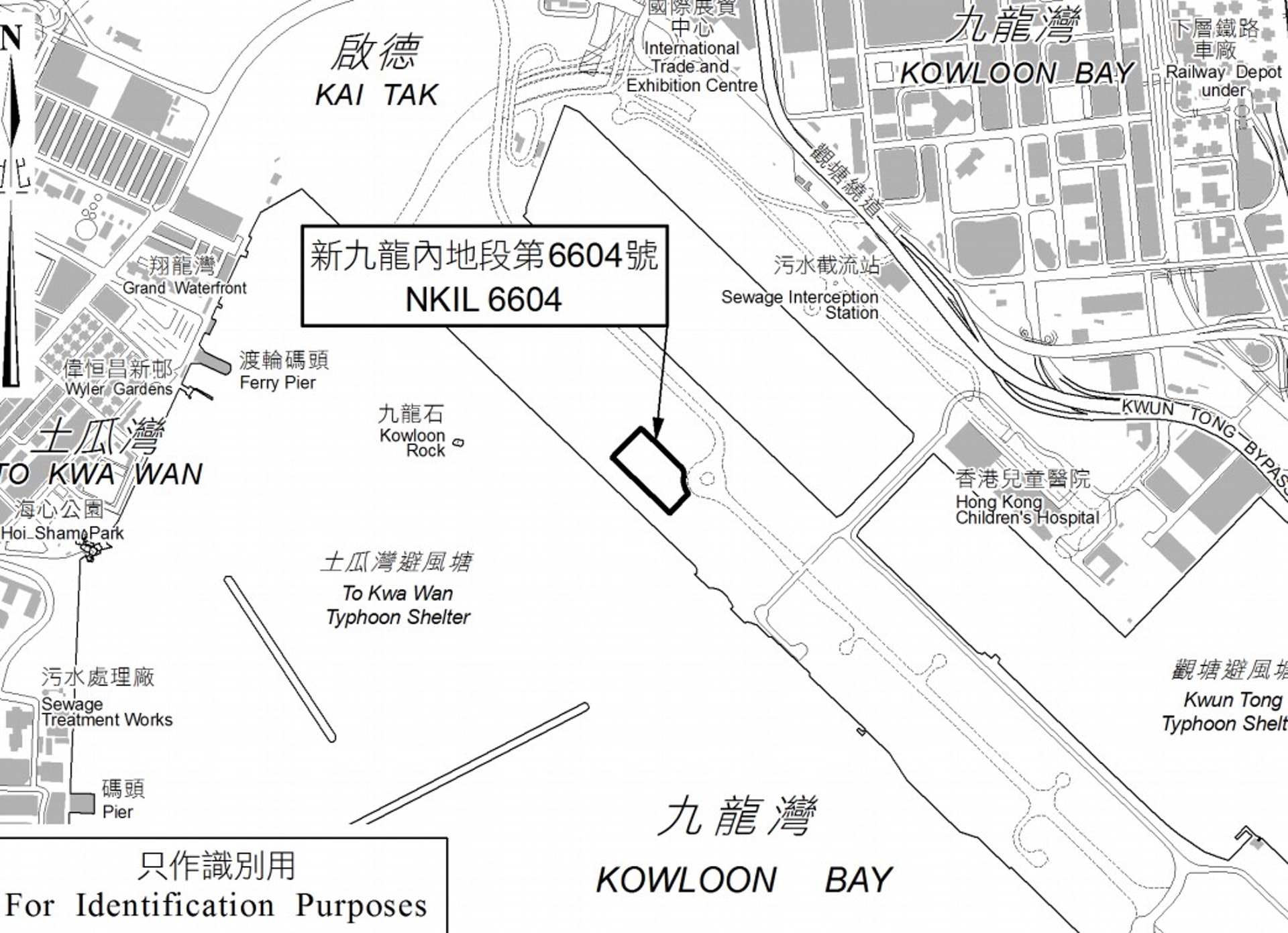 啟德第4E區2號住宅地。 啟德第4E區2號住宅地。