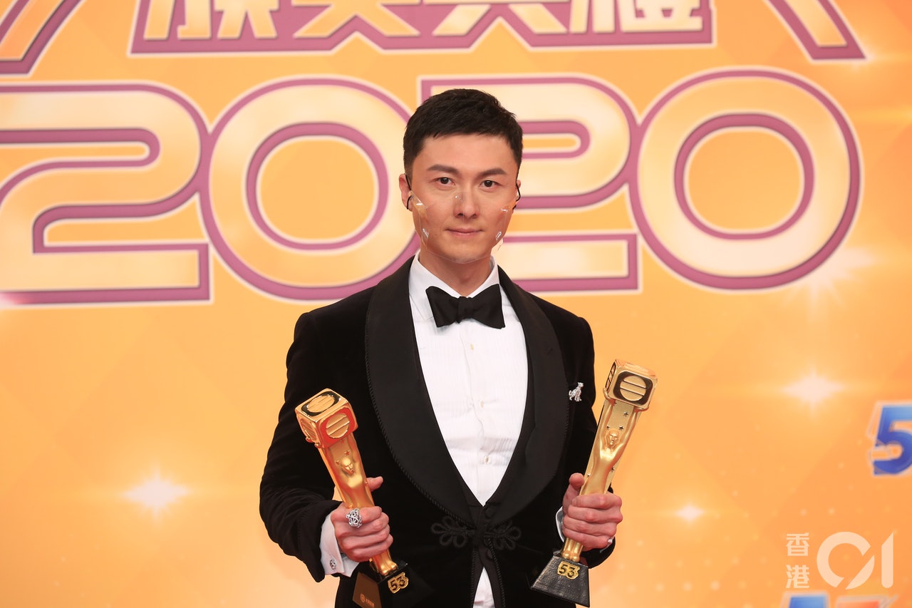 王浩信成為「雙料視帝」。(資料圖片) 王浩信成為「雙料視帝」。(資料圖片)