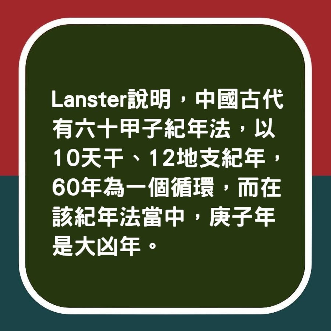 「地球旅館」主持Lanster引用東方3古書預言2021年的世界走勢(香港01製圖) 「地球旅館」主持Lanster引用東方3古書預言2021年的世界走勢(香港01製圖)