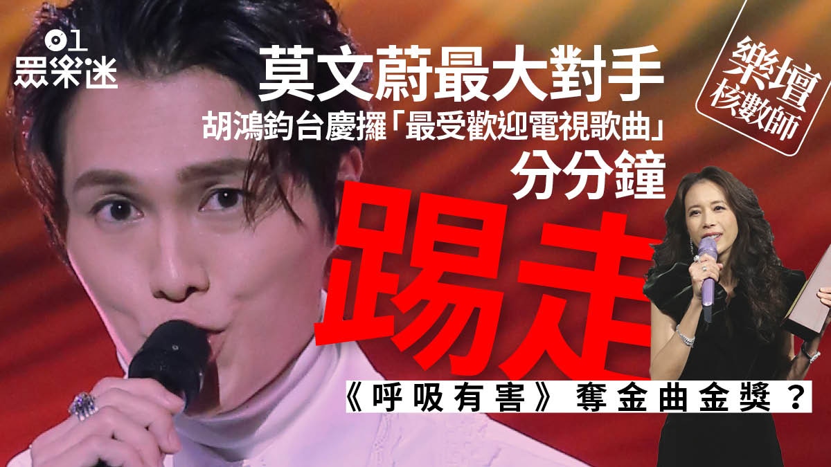 樂壇核數師︱胡鴻鈞台慶攞歌曲獎　有望爭贏莫文蔚再奪金曲金