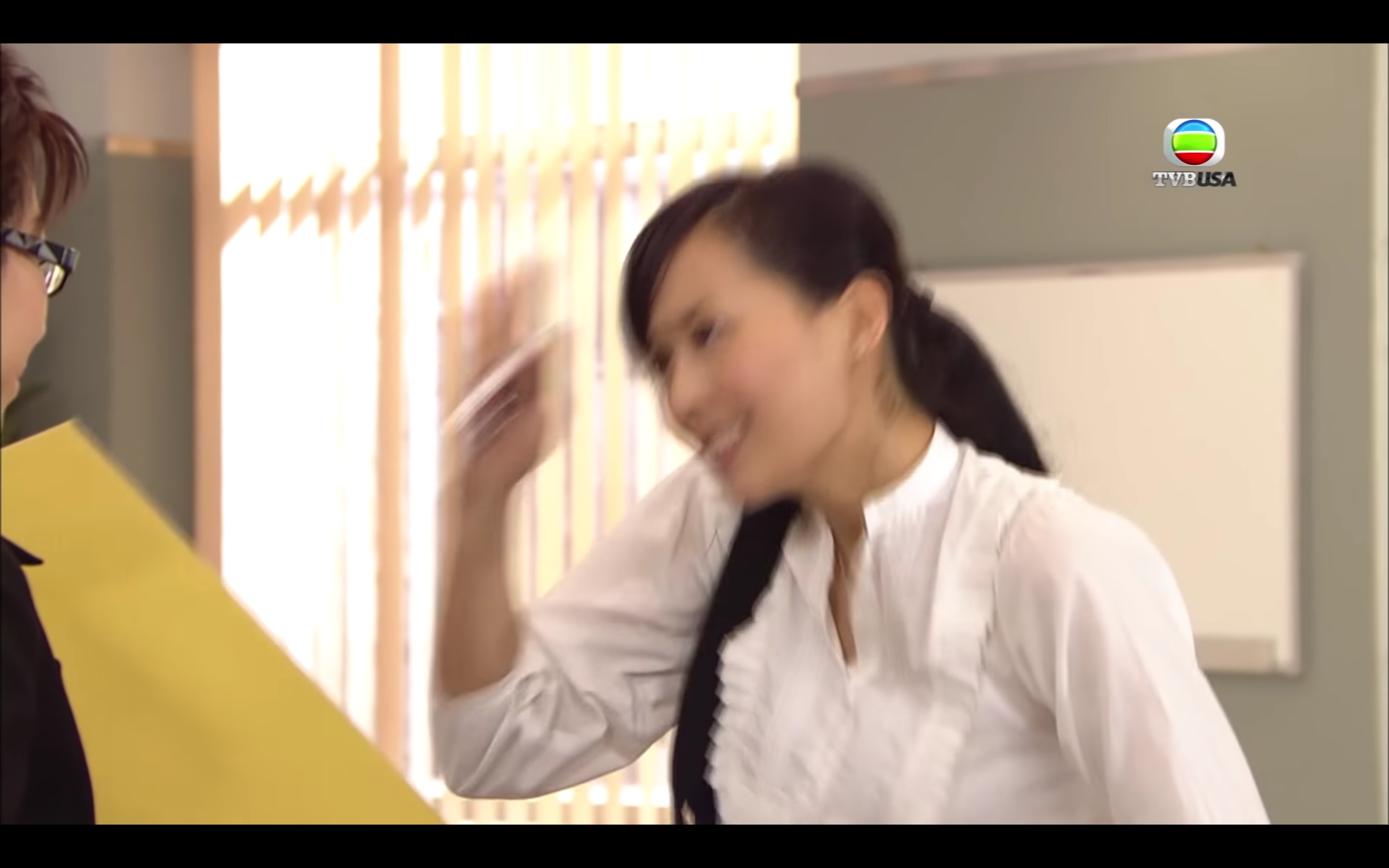 陳法拉在《溏心風暴之家好月圓》中飾演啞女「阿慶」。（電視畫面）