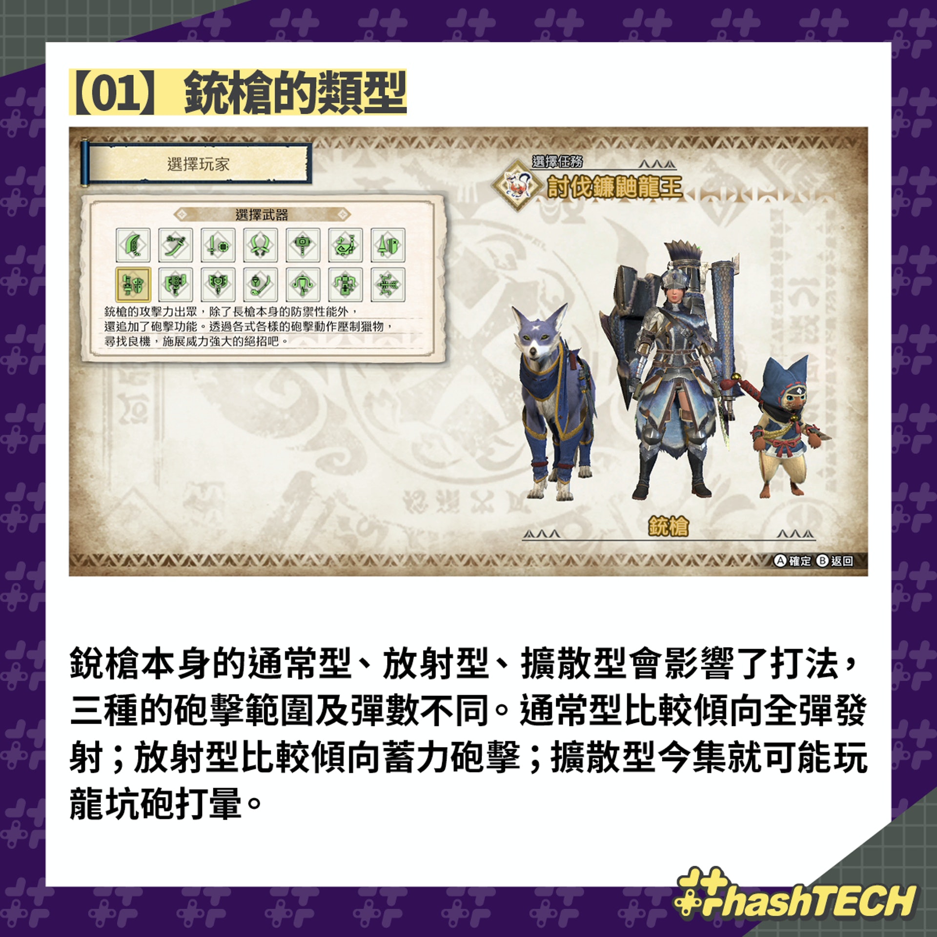 【01】銃槍的類型 【01】銃槍的類型