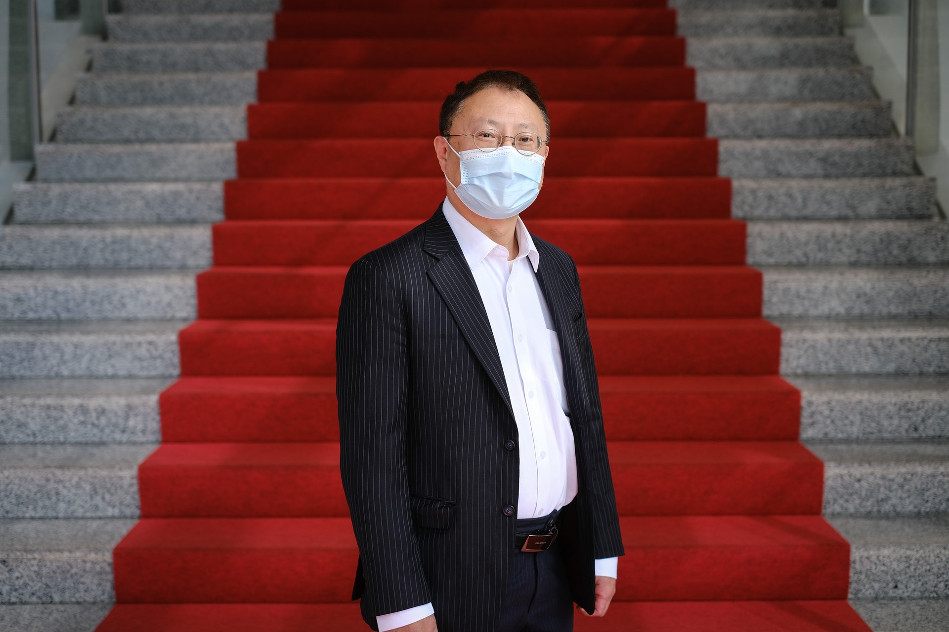 BioNTech疫苗下月抵港,曾浩輝屆時會先注射,希望提升市民接種信心。(廖雁雄攝) BioNTech疫苗下月抵港,曾浩輝屆時會先注射,希望提升市民接種信心。(廖雁雄攝)