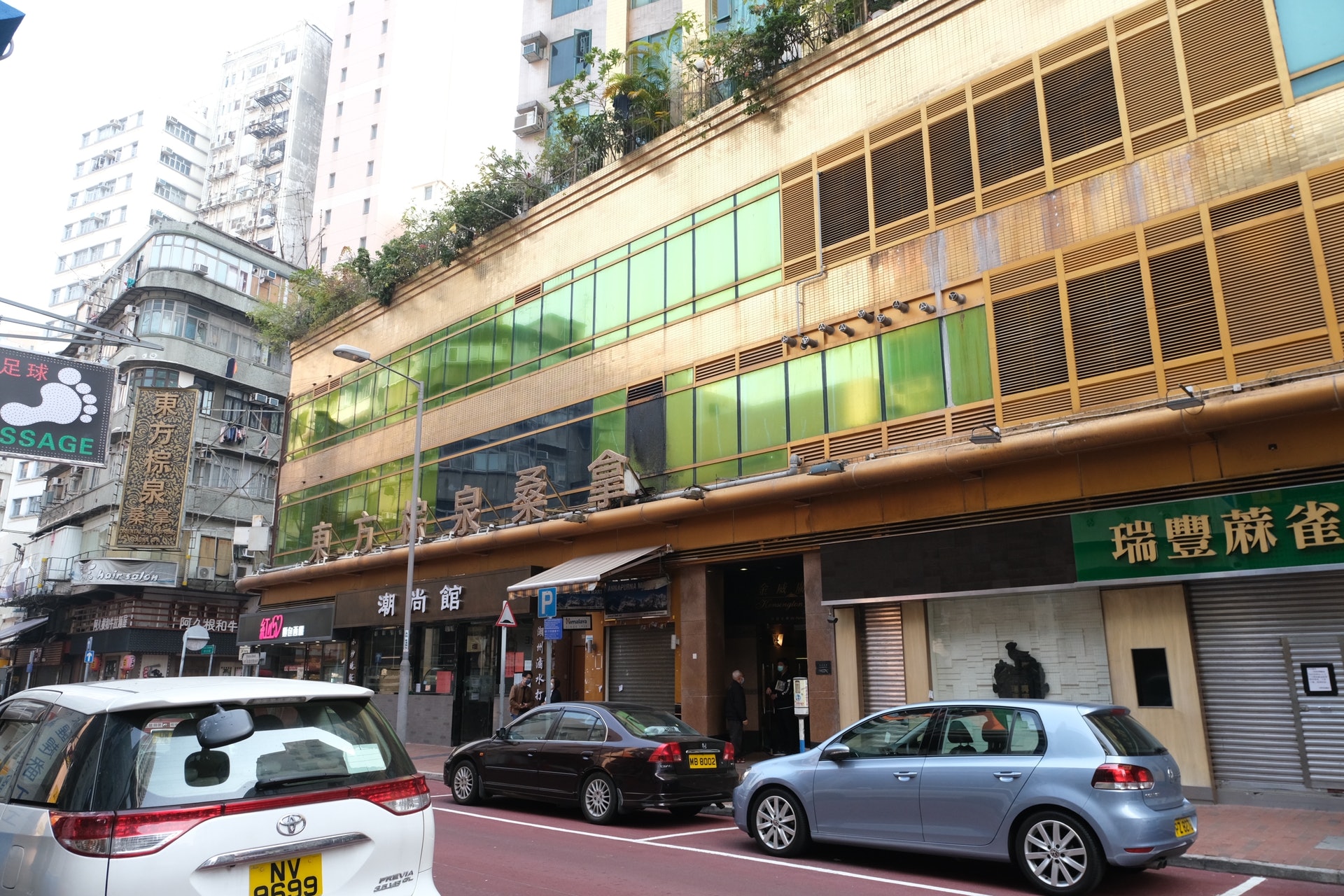 金威廣場上月已出現患者,有指其家人其後亦受感染。(盧翊銘攝) 金威廣場上月已出現患者,有指其家人其後亦受感染。(盧翊銘攝)