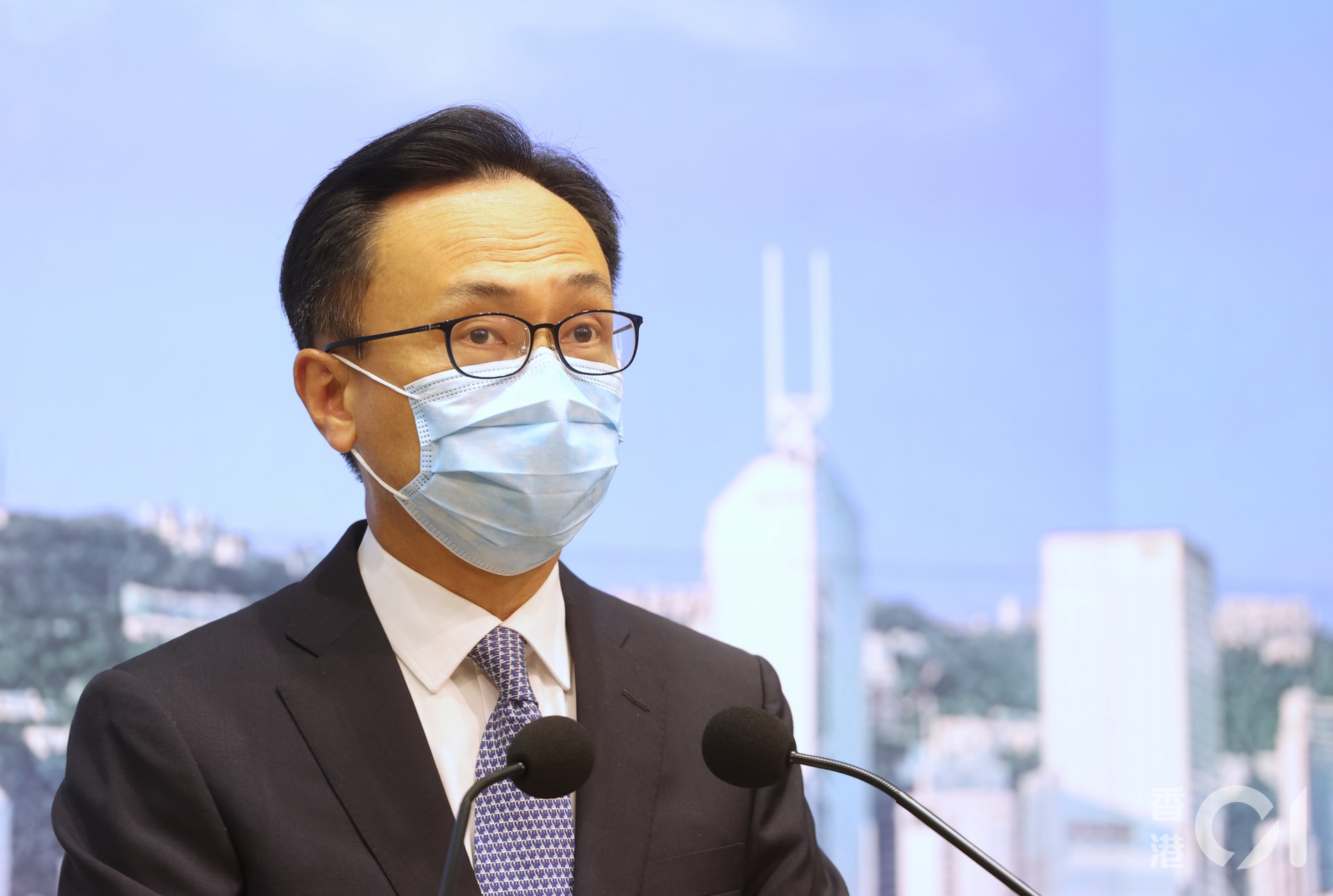 公務員事務局局長聶德權。(余俊亮攝) 公務員事務局局長聶德權。(余俊亮攝)