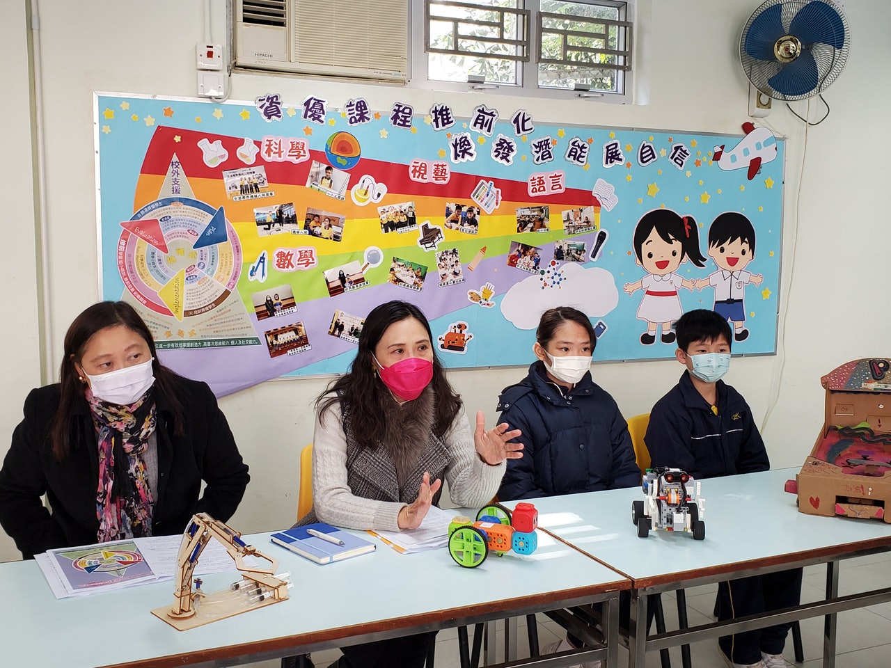 保良局田家炳小學期將資優教育推前至小一開始,期望可提早發掘學生的潛質及專長,以提供適切的教育。(校方提供) 保良局田家炳小學期將資優教育推前至小一開始,期望可提早發掘學生的潛質及專長,以提供適切的教育。(校方提供)